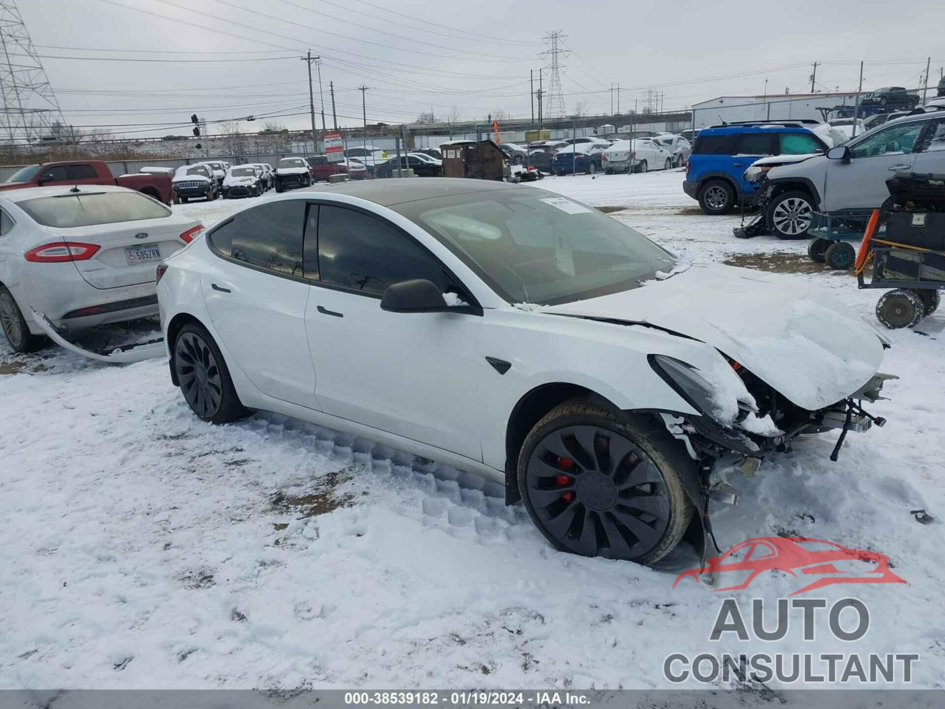 TESLA MODEL 3 2022 - 5YJ3E1EC4NF112624