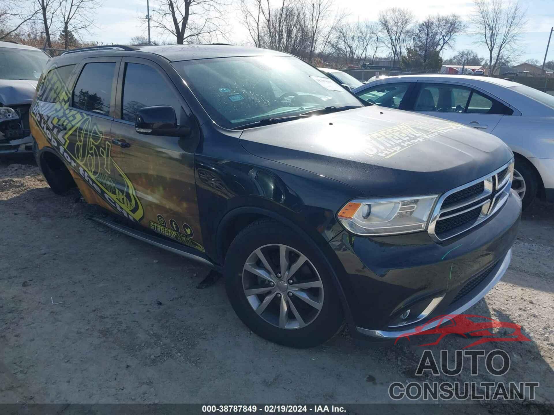 DODGE DURANGO 2016 - 1C4RDHDG4GC330931