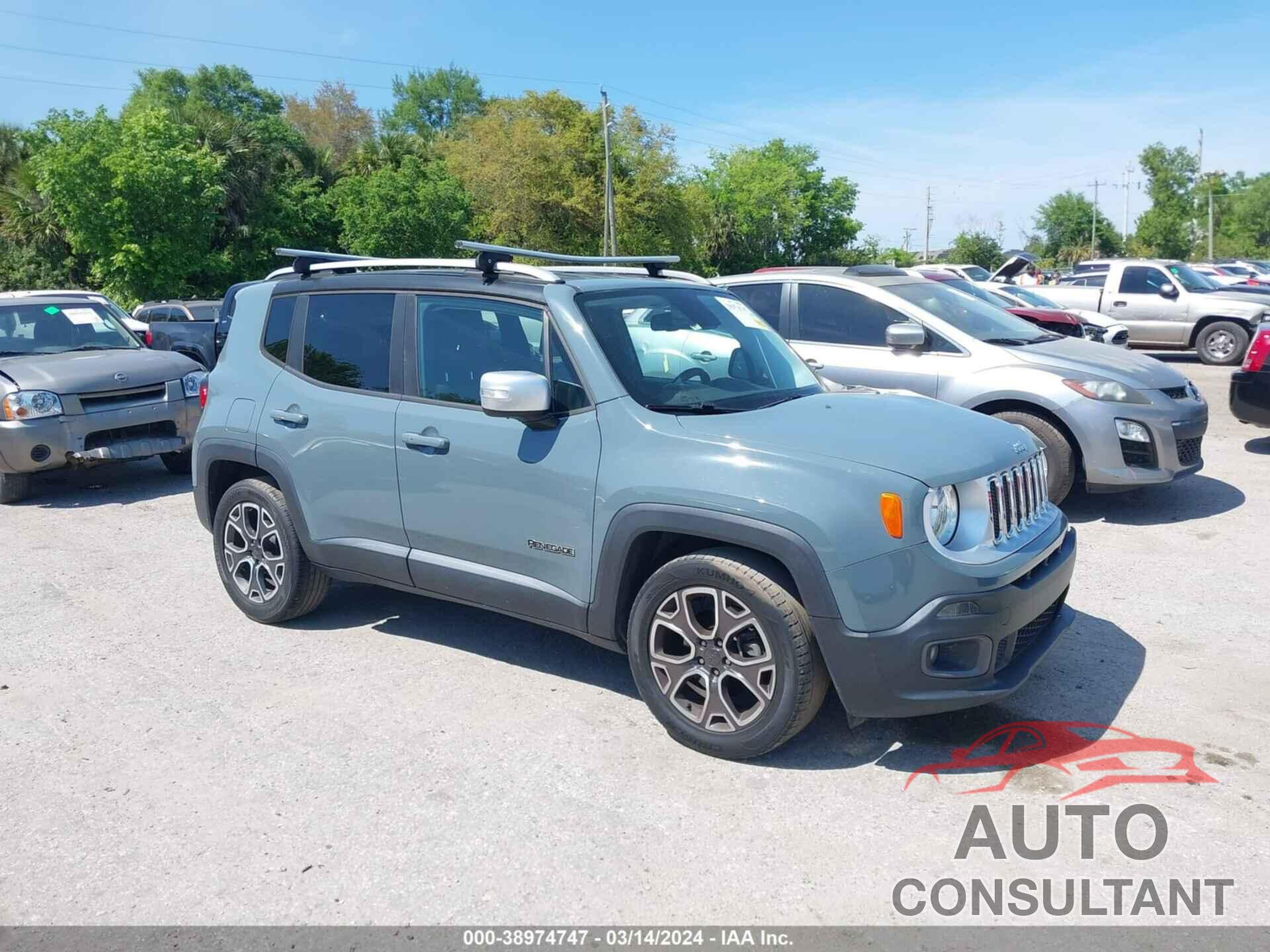 JEEP RENEGADE 2017 - ZACCJADB8HPE41165