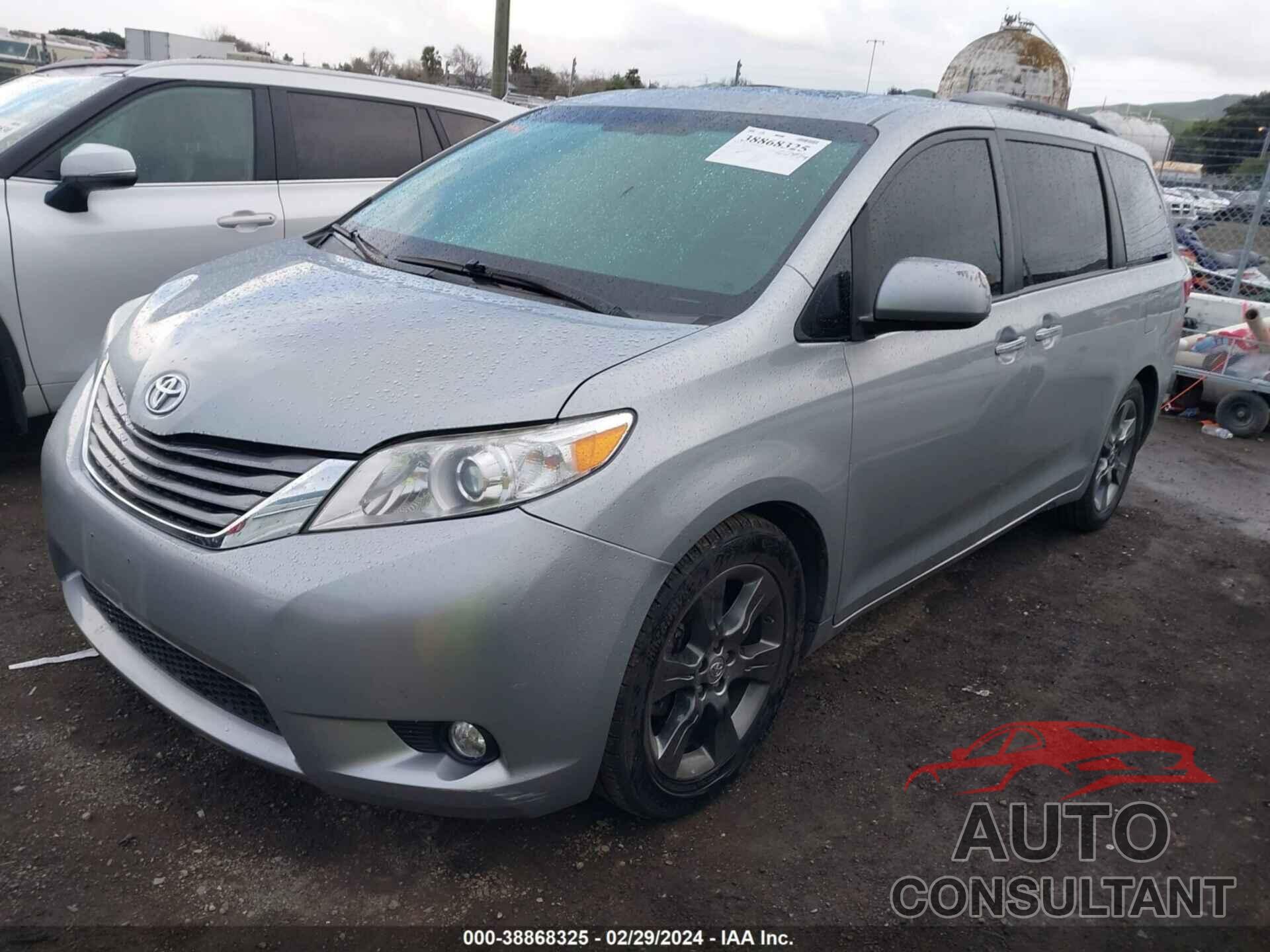 TOYOTA SIENNA 2016 - 5TDYK3DC3GS750289