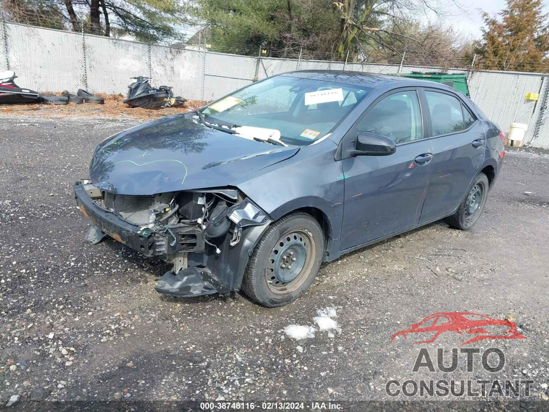 TOYOTA COROLLA 2017 - 5YFBURHE5HP603528