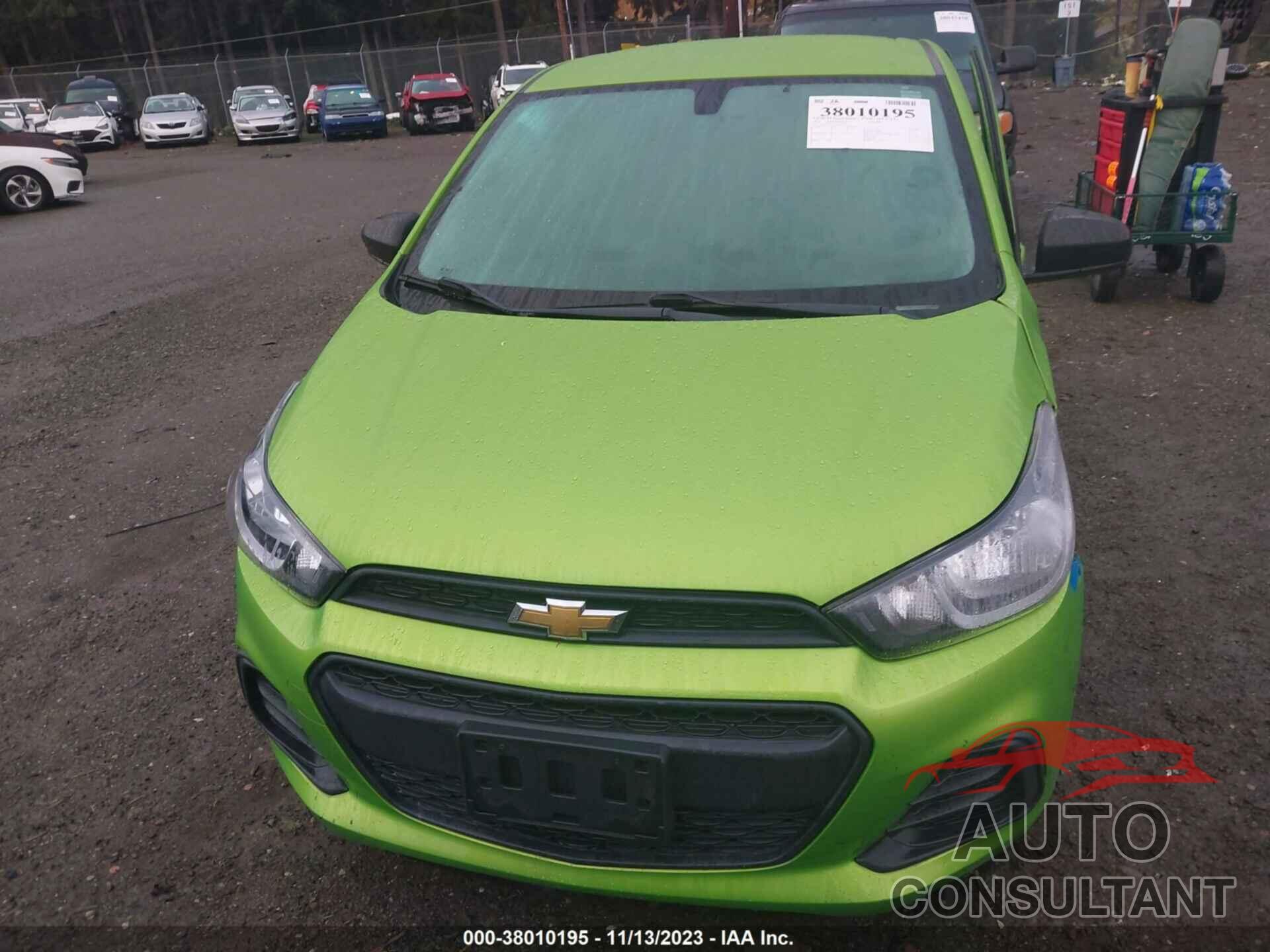 CHEVROLET SPARK 2016 - KL8CB6SA2GC539902