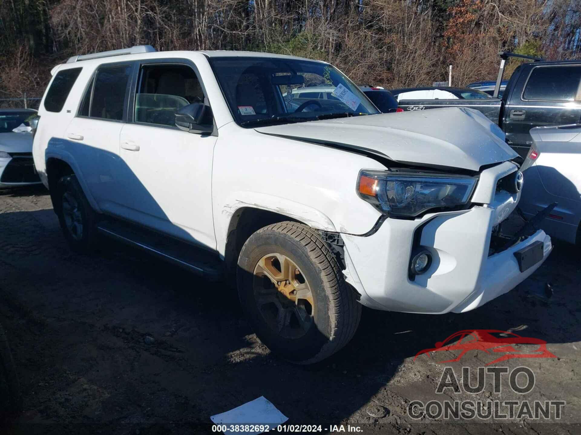 TOYOTA 4RUNNER 2016 - JTEZU5JR2G5140484