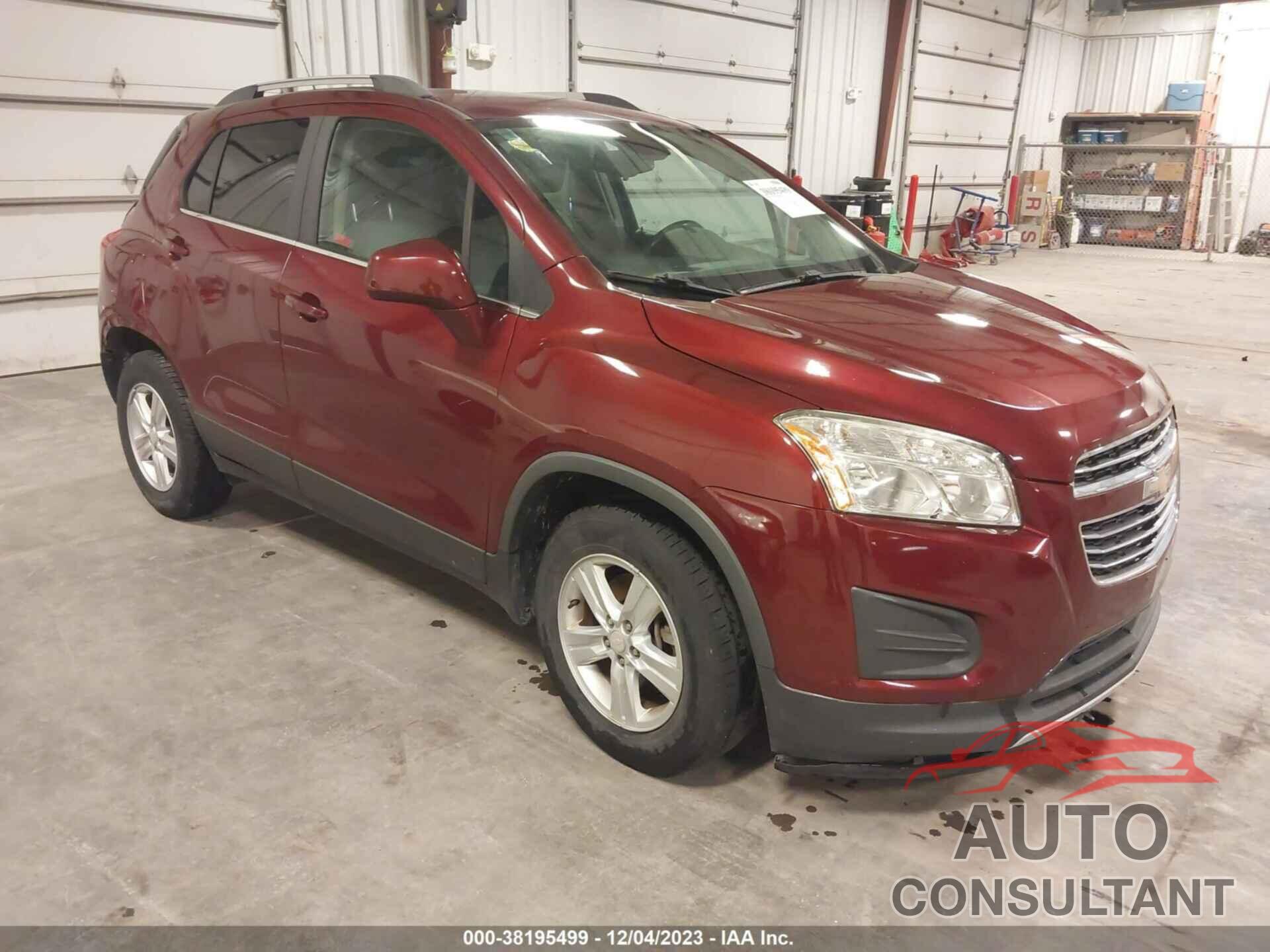 CHEVROLET TRAX 2016 - 3GNCJLSB8GL177992