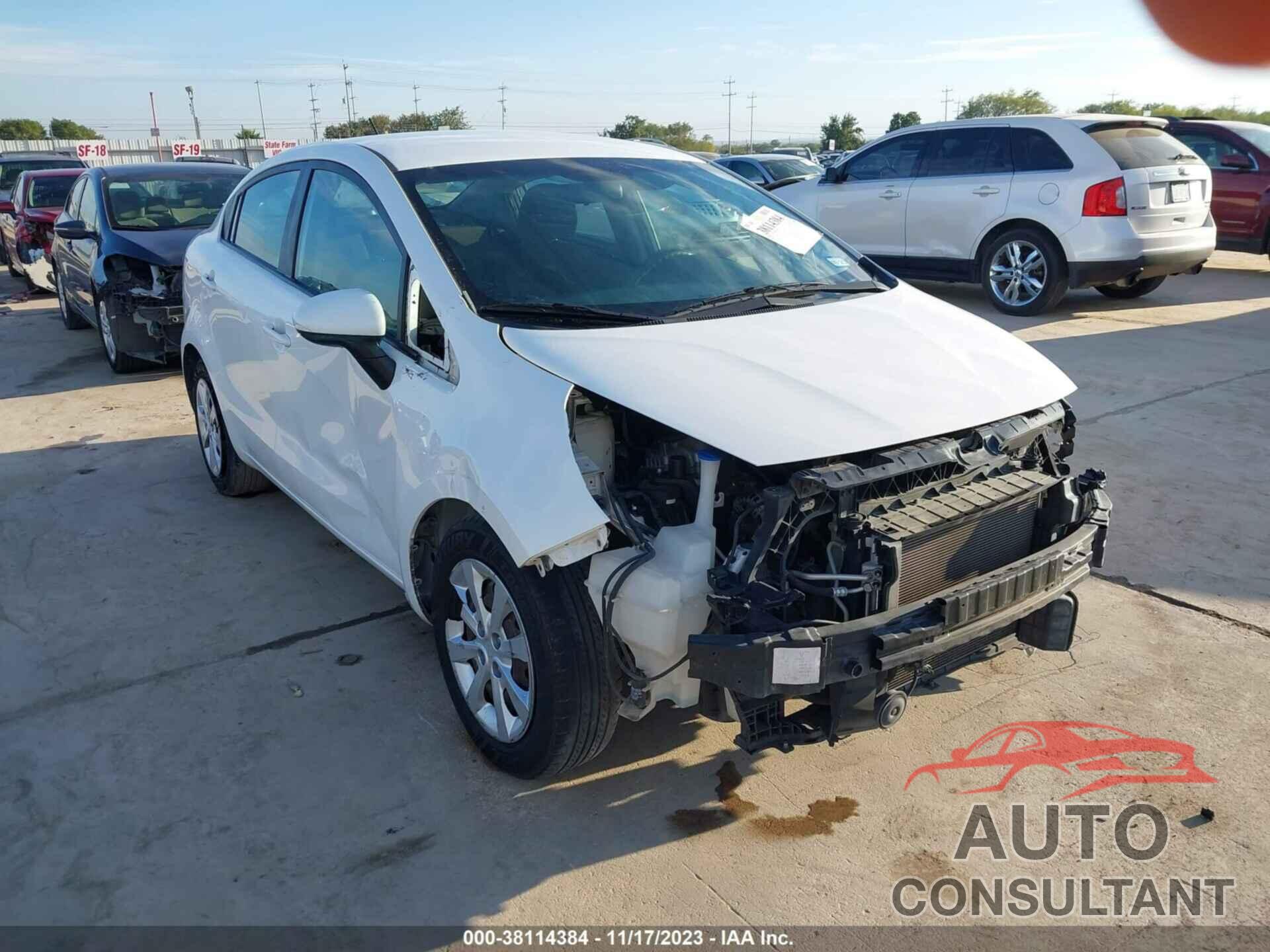 KIA RIO 2016 - KNADM4A37G6596881