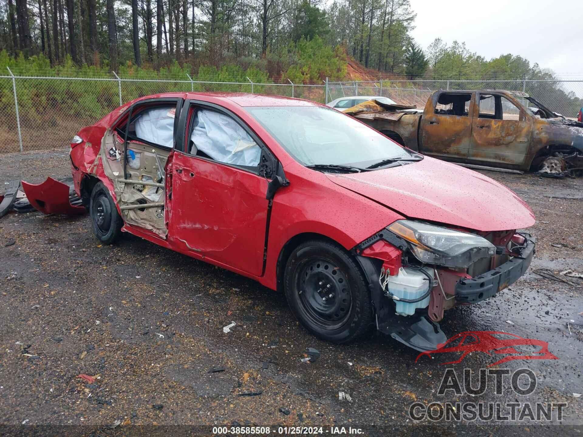 TOYOTA COROLLA 2017 - 5YFBURHE2HP710441