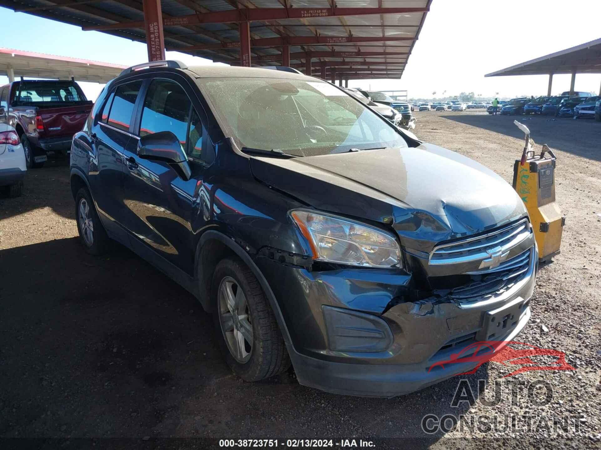 CHEVROLET TRAX 2016 - 3GNCJLSB9GL163499