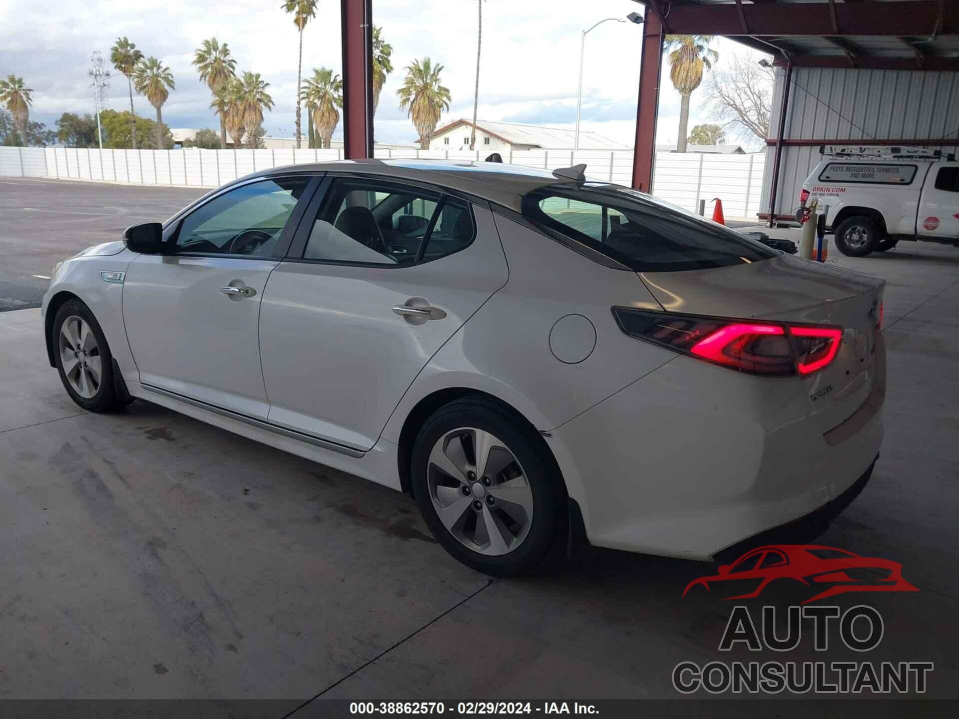 KIA OPTIMA HYBRID 2016 - KNAGN4AD9G5093166