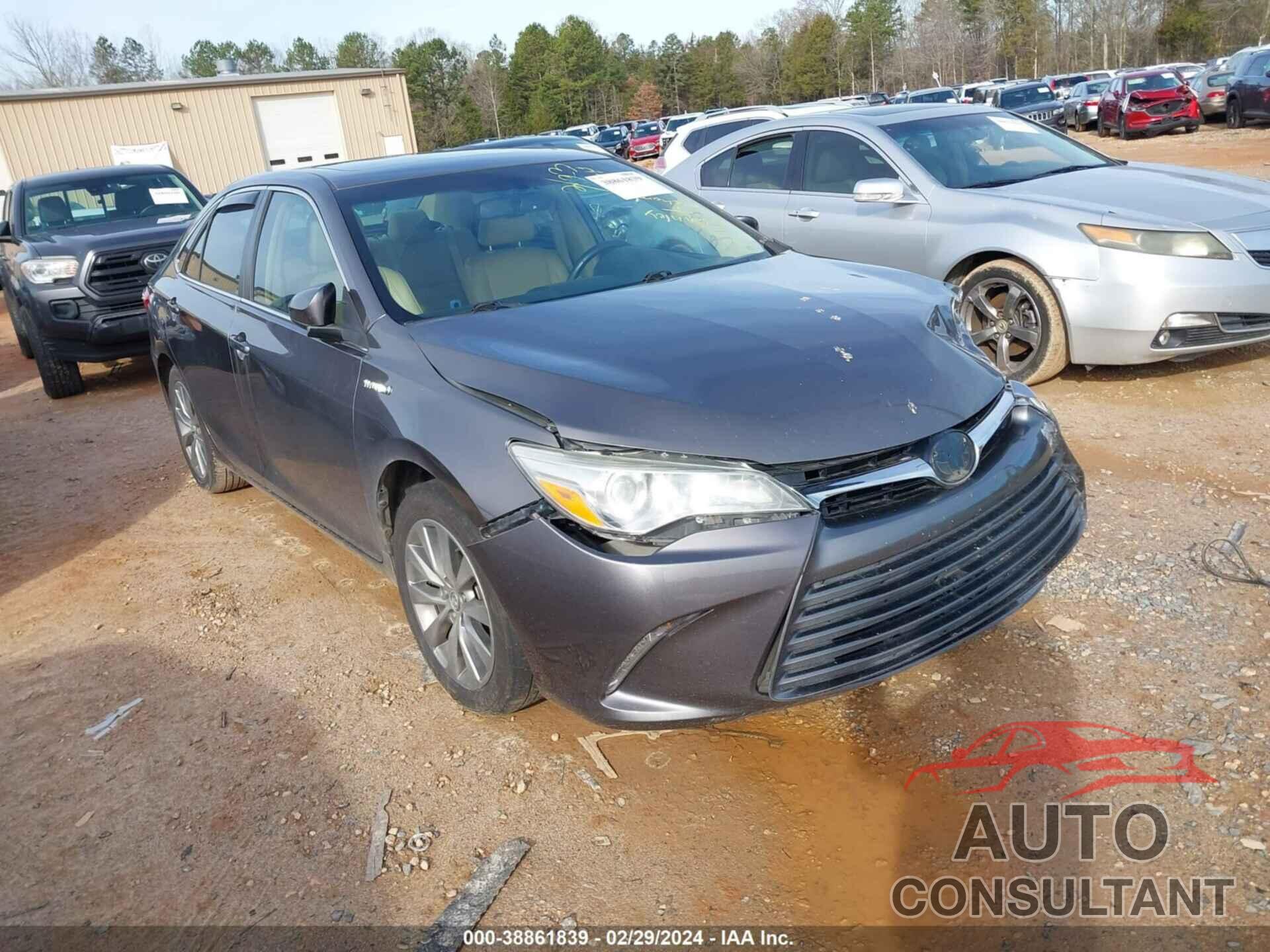 TOYOTA CAMRY 2016 - 4T1BD1FK9GU179827