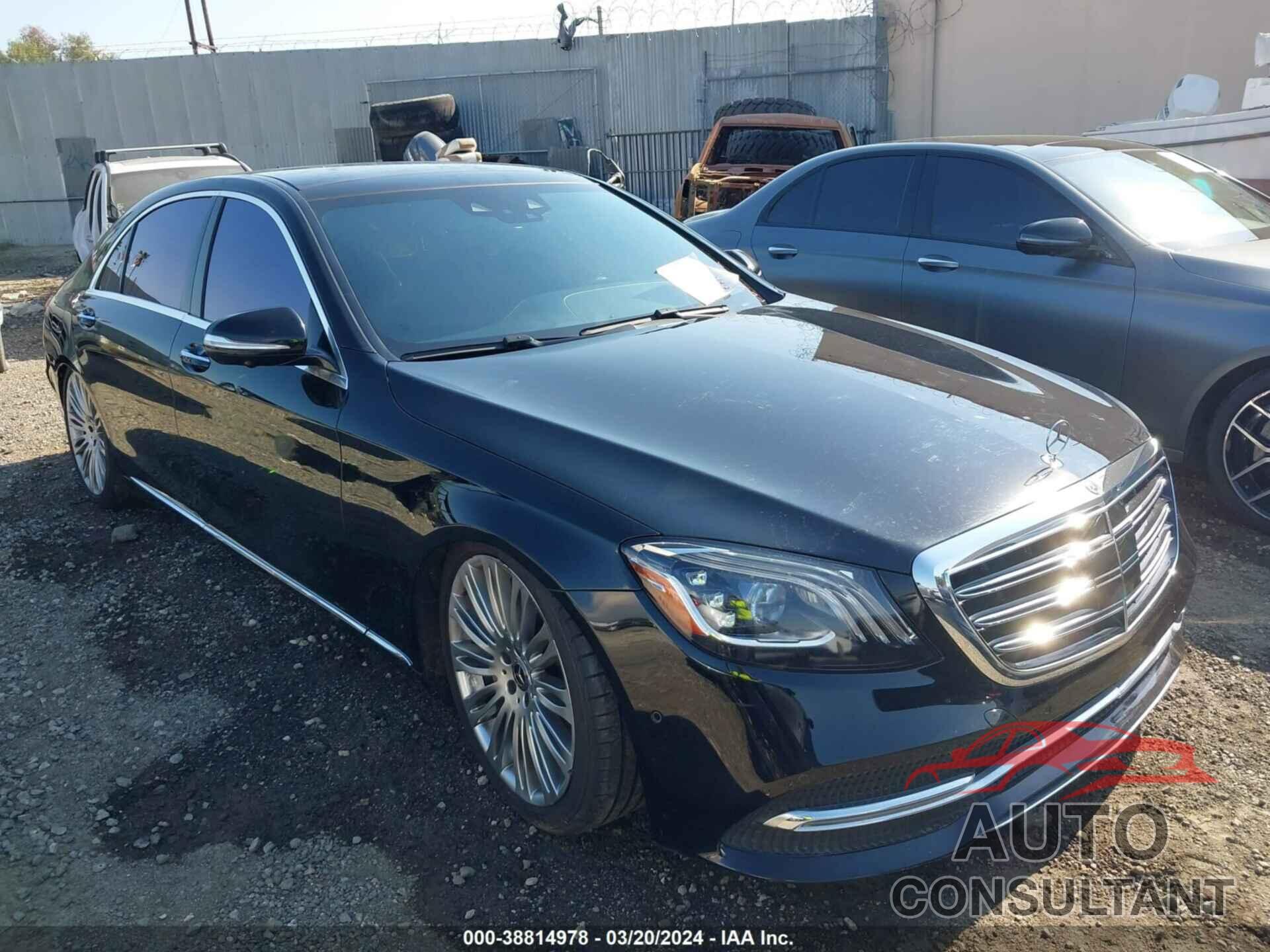 MERCEDES-BENZ S 450 2020 - W1KUG6GB8LA527814