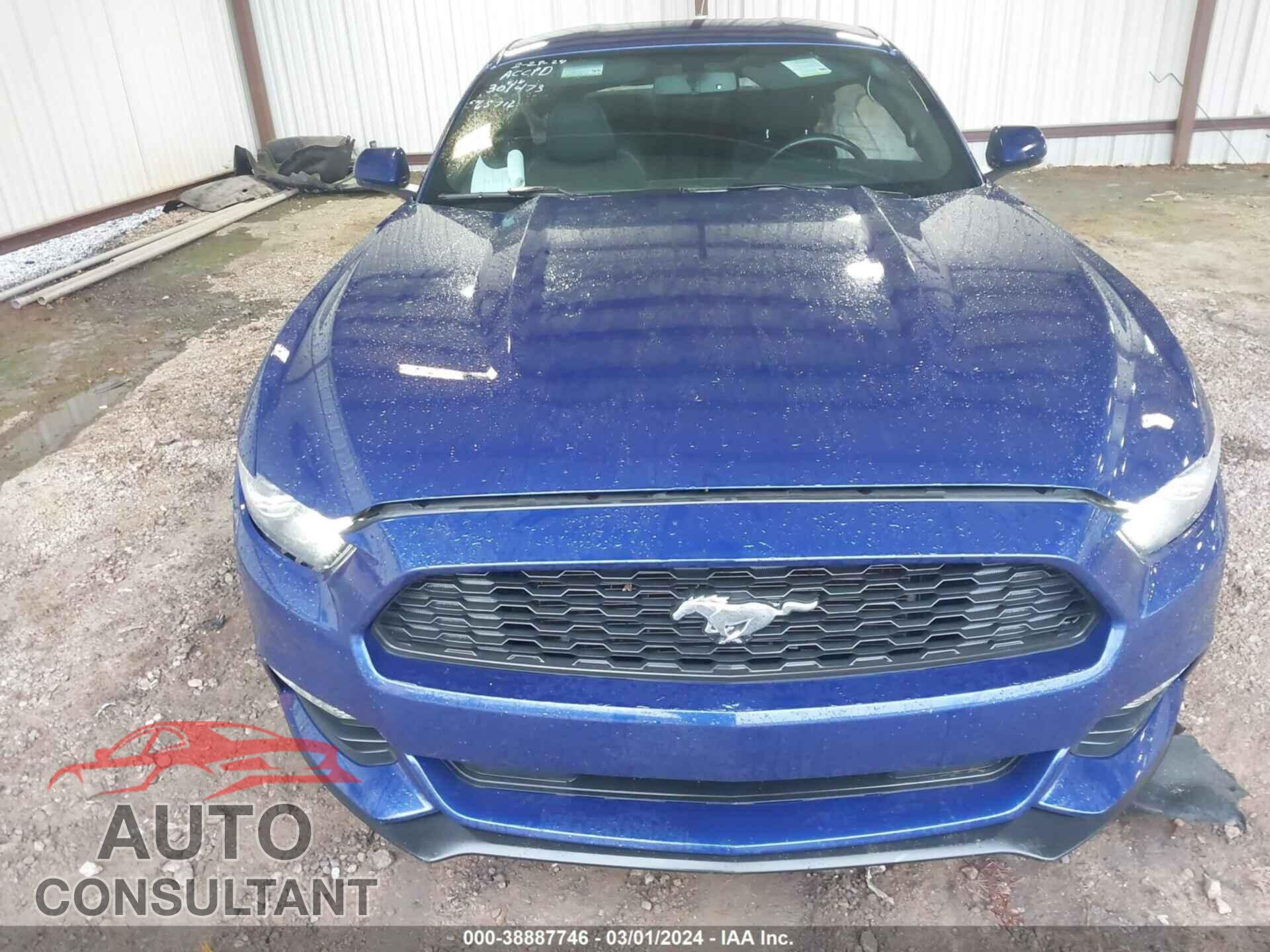 FORD MUSTANG 2016 - 1FA6P8AM0G5301473