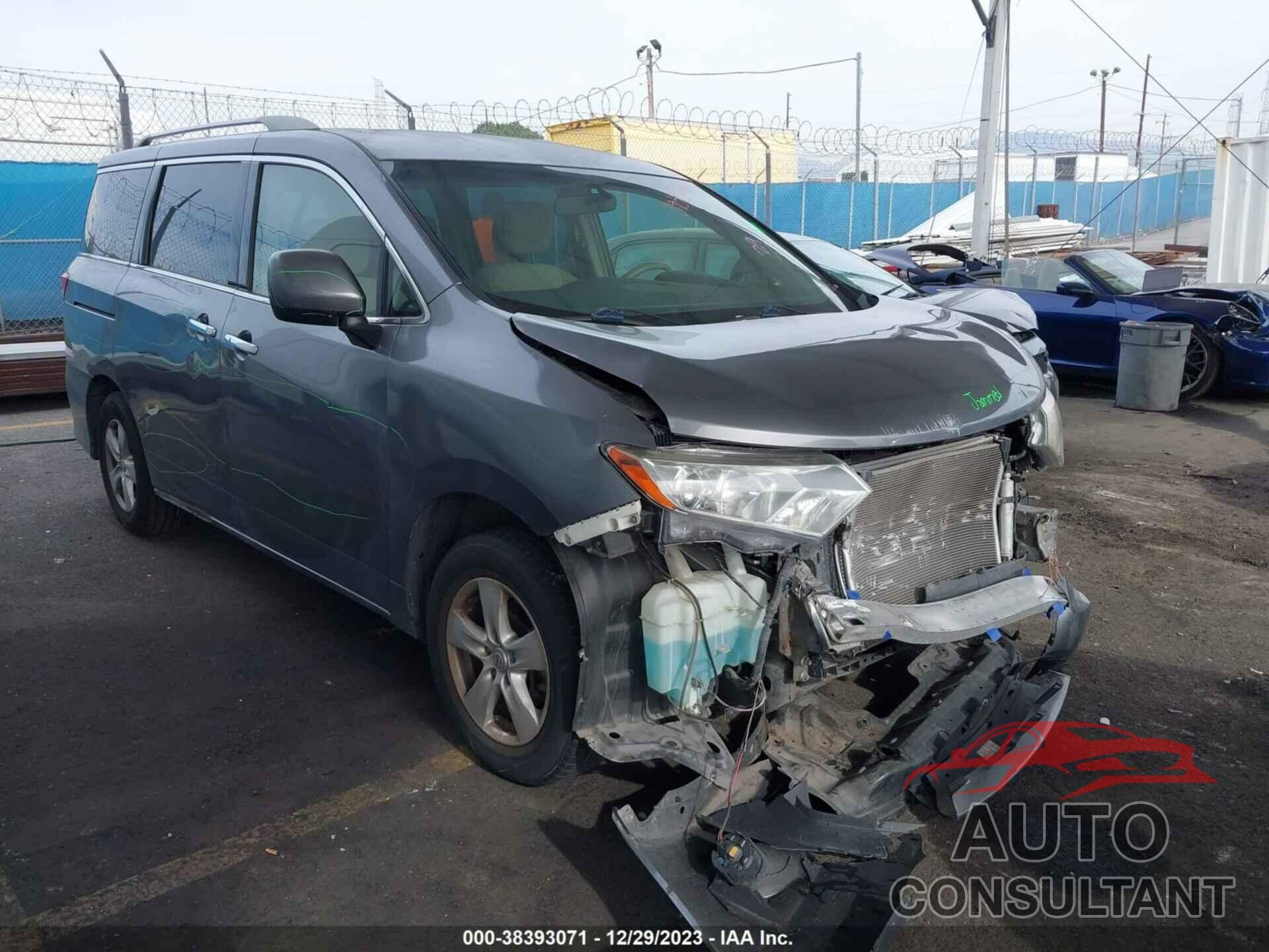 NISSAN QUEST 2017 - JN8AE2KP5H9166957