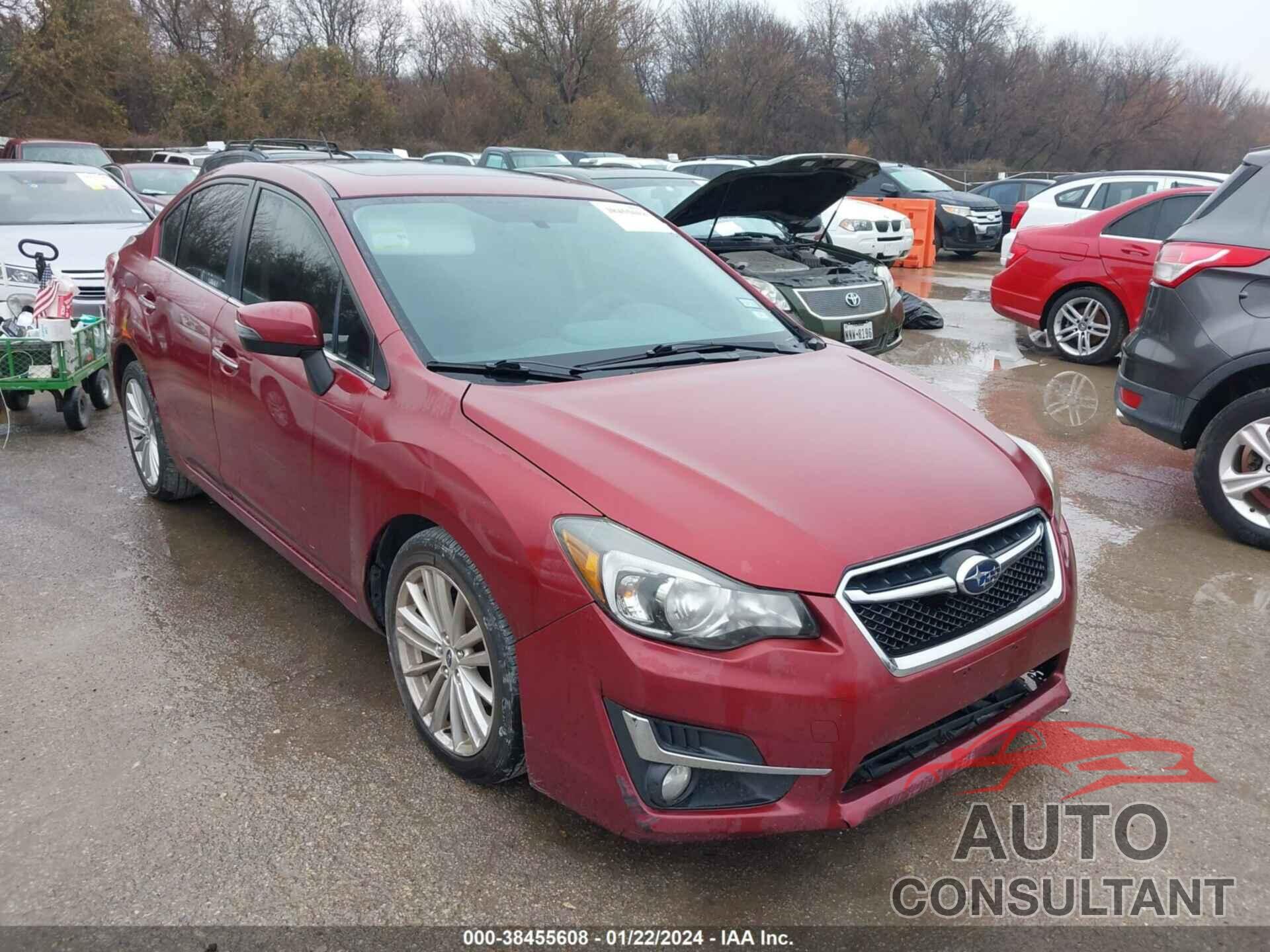 SUBARU IMPREZA 2015 - JF1GJAN60FH002538