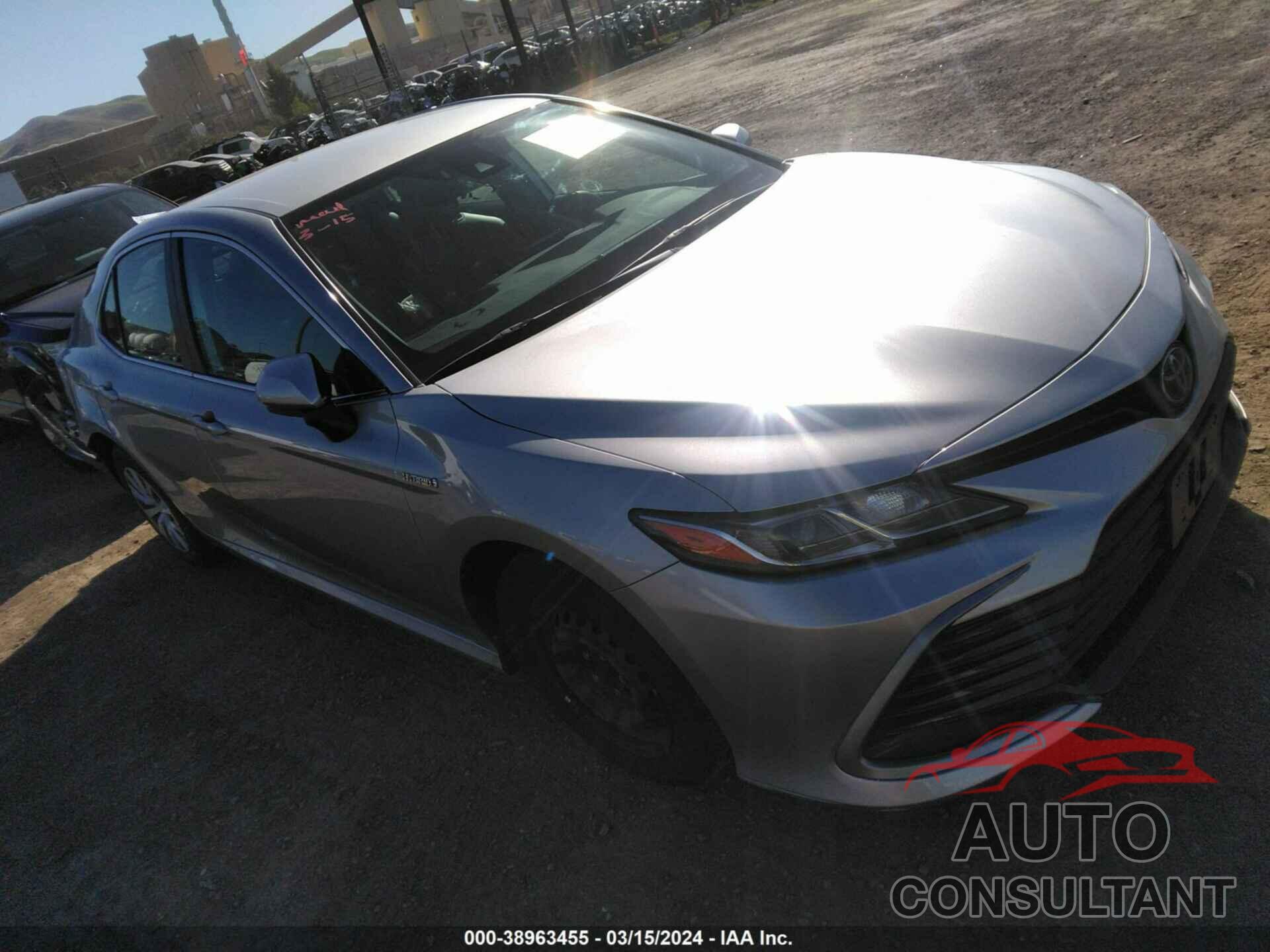 TOYOTA CAMRY 2021 - 4T1C31AKXMU559561