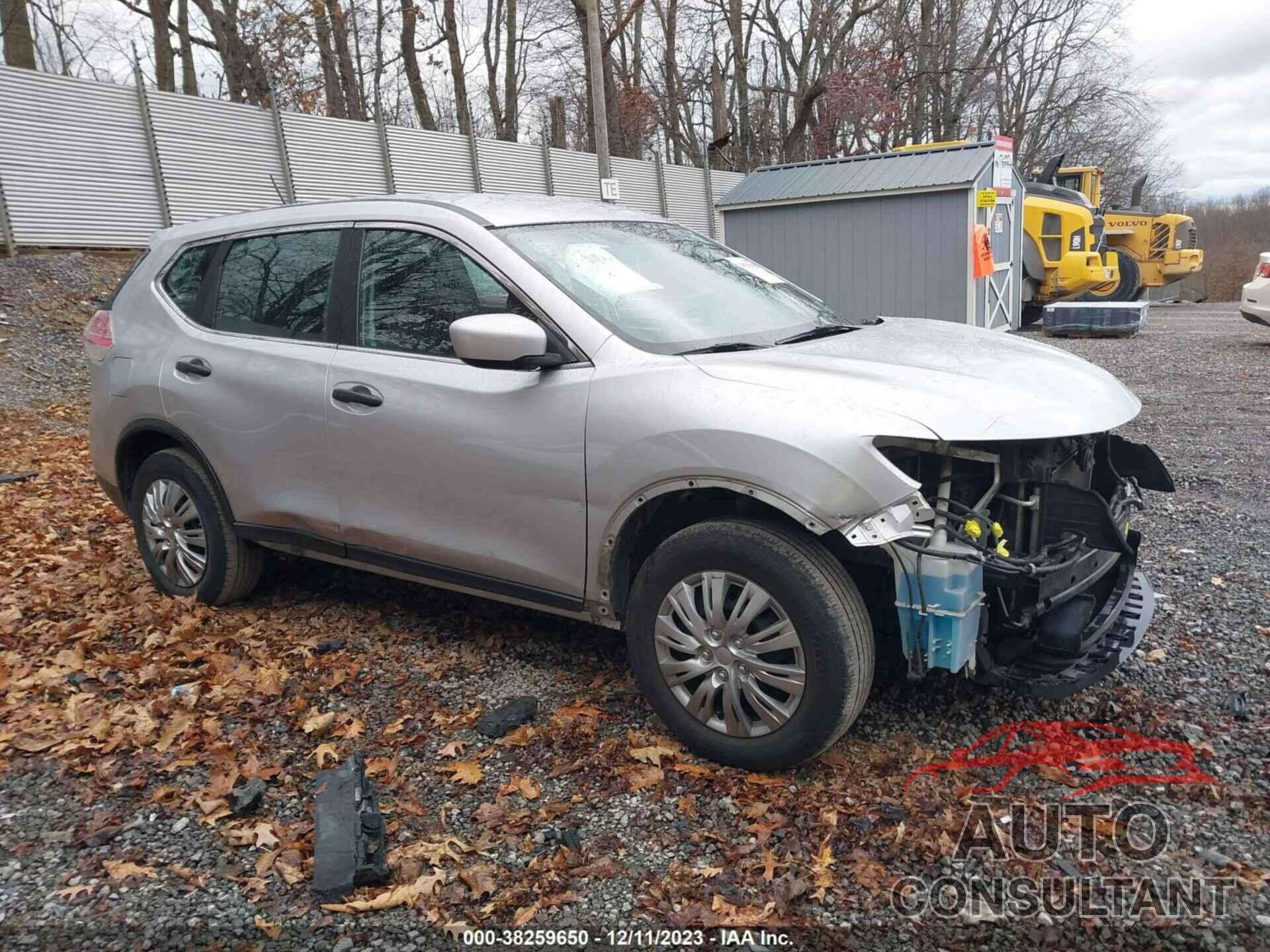 NISSAN ROGUE 2016 - KNMAT2MV3GP630514