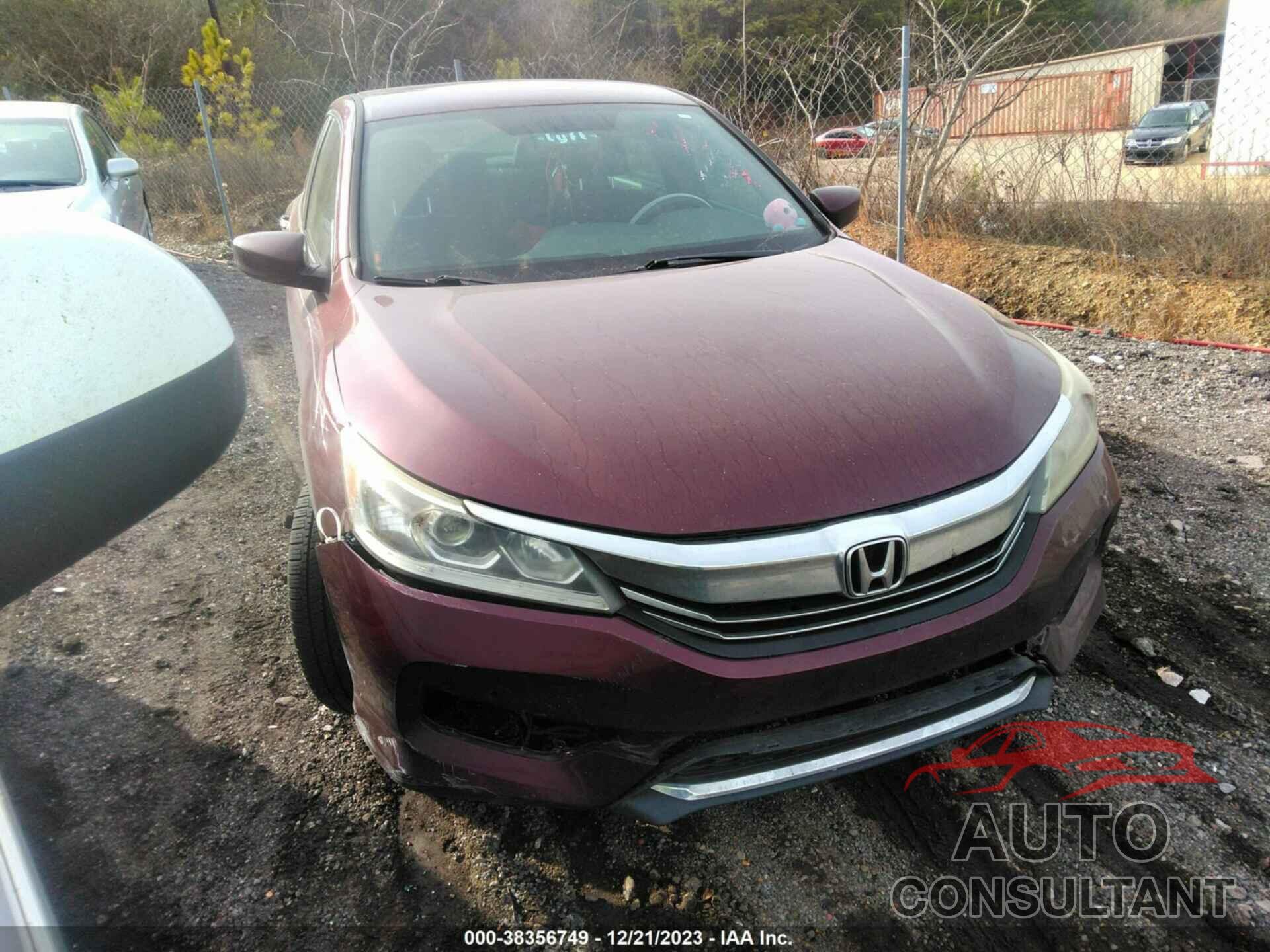 HONDA ACCORD 2016 - 1HGCR2F50GA032695