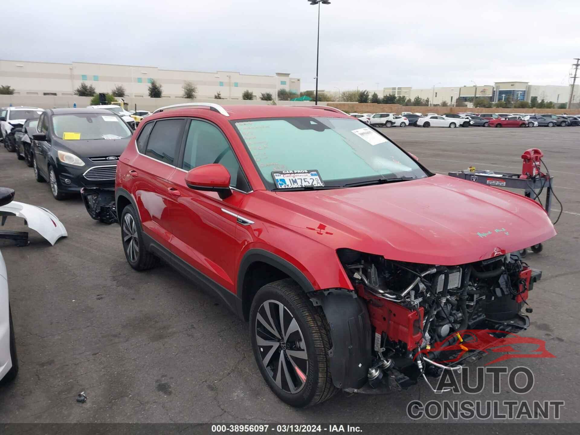 VOLKSWAGEN TAOS 2022 - 3VVSX7B29NM060957