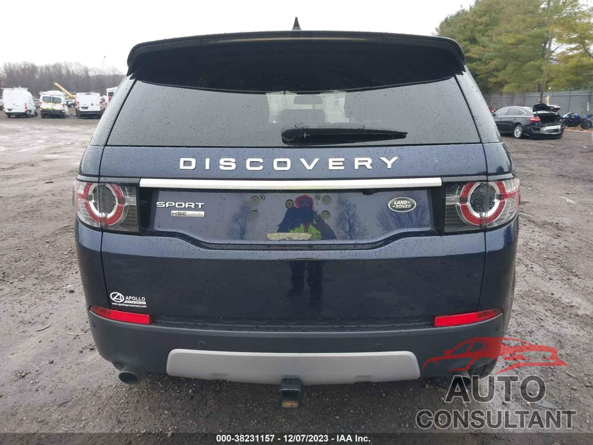 LAND ROVER DISCOVERY SPORT 2017 - SALCT2BG8HH653322