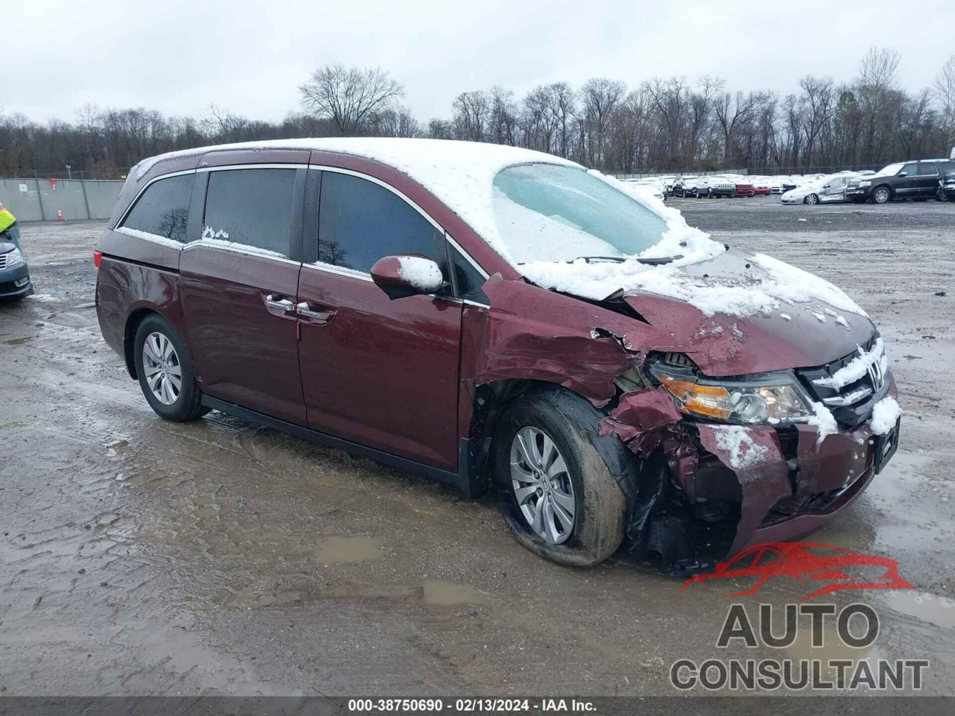 HONDA ODYSSEY 2016 - 5FNRL5H33GB061607