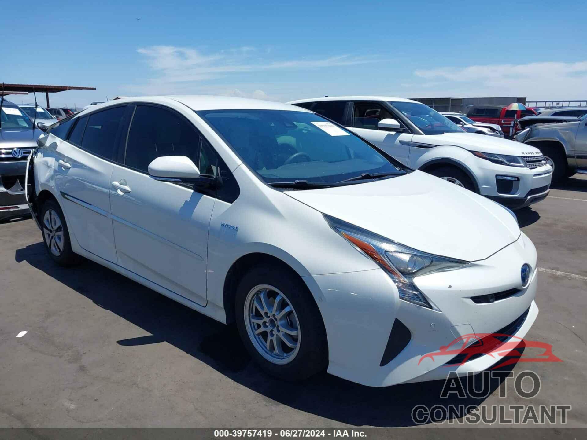 TOYOTA PRIUS 2017 - JTDKBRFU0H3049226