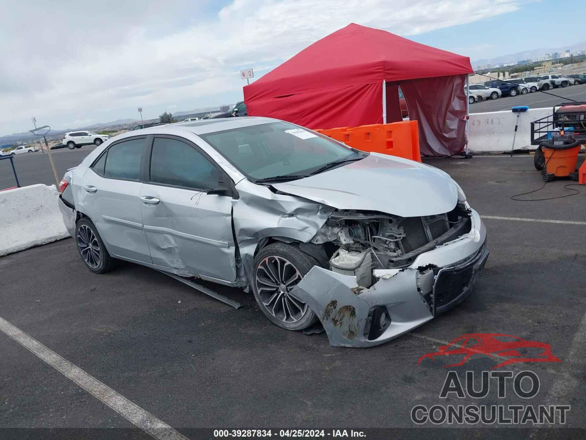 TOYOTA COROLLA 2016 - 2T1BURHE3GC651494