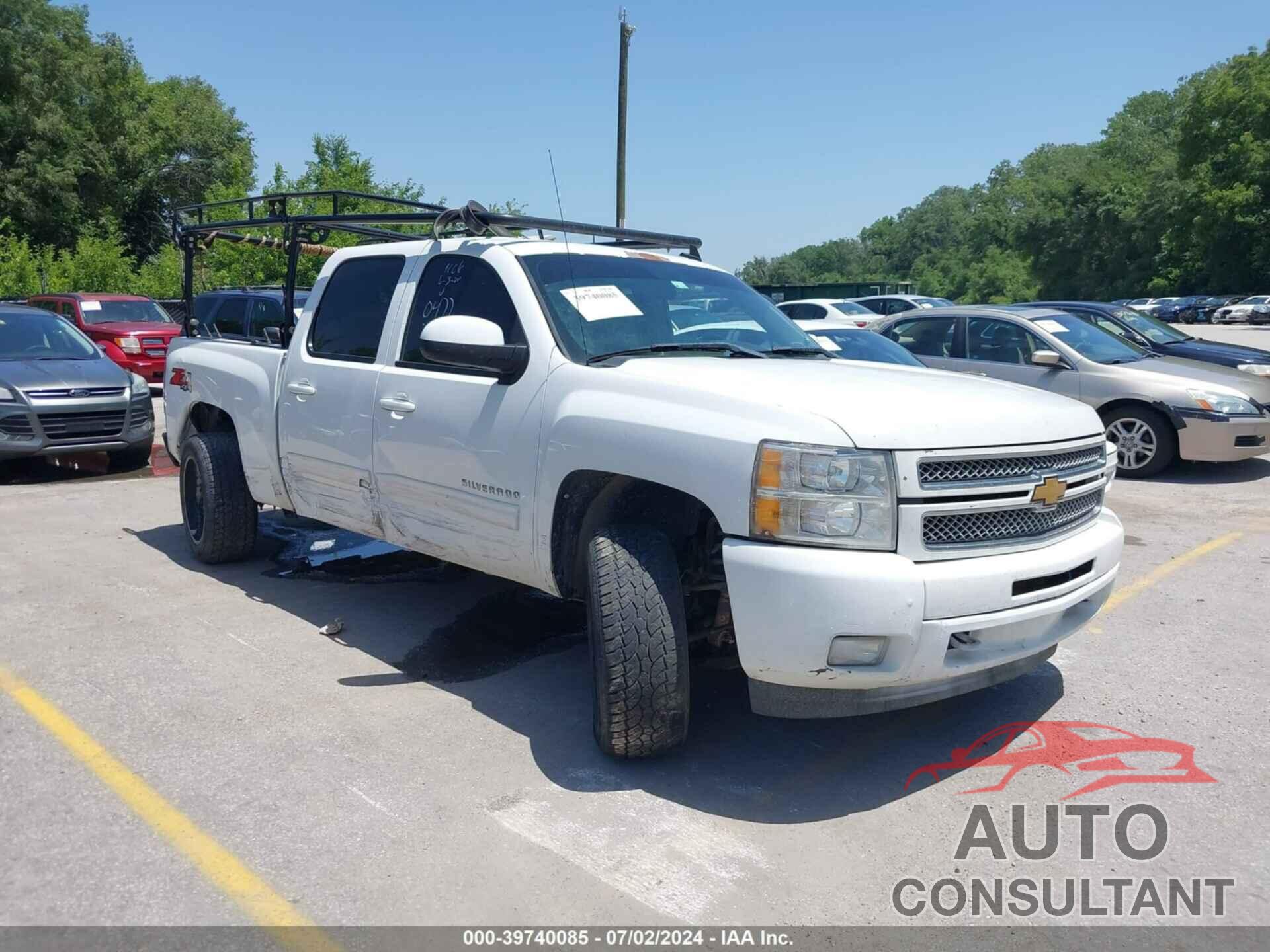 CHEVROLET SILVERADO 1500 2012 - 3GCPKSE76CG150477