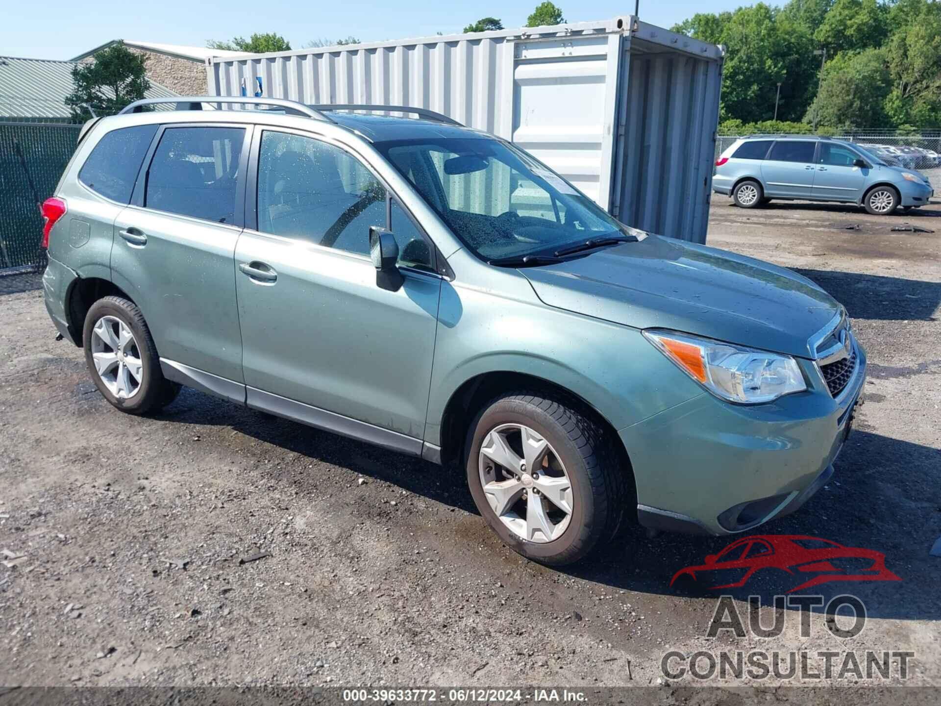 SUBARU FORESTER 2016 - JF2SJAHC4GH439953
