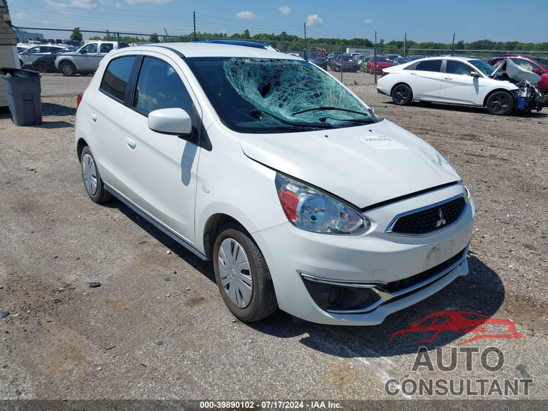 MITSUBISHI MIRAGE 2017 - ML32A3HJ7HH010934