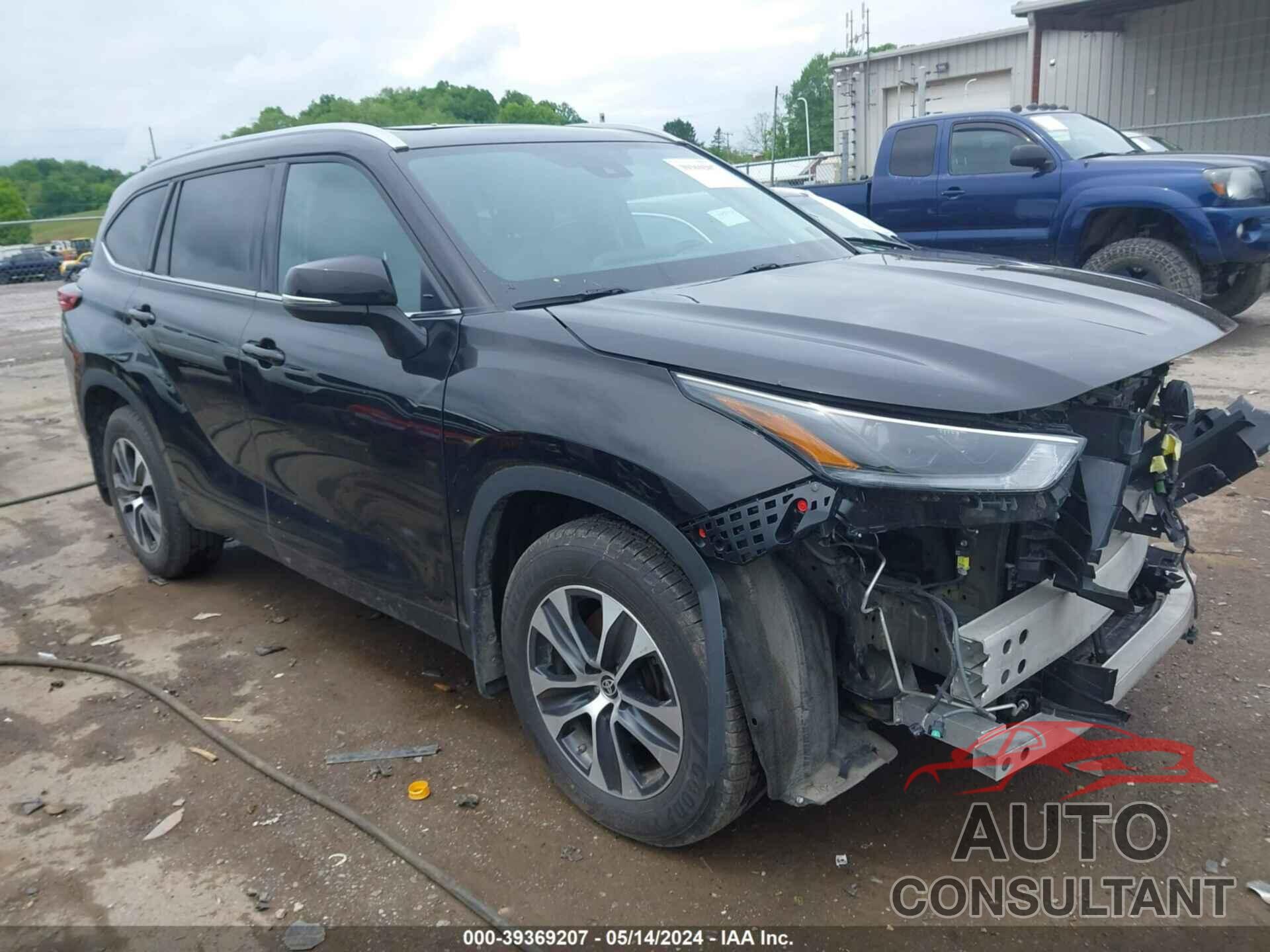 TOYOTA HIGHLANDER 2021 - 5TDHZRBH3MS062091