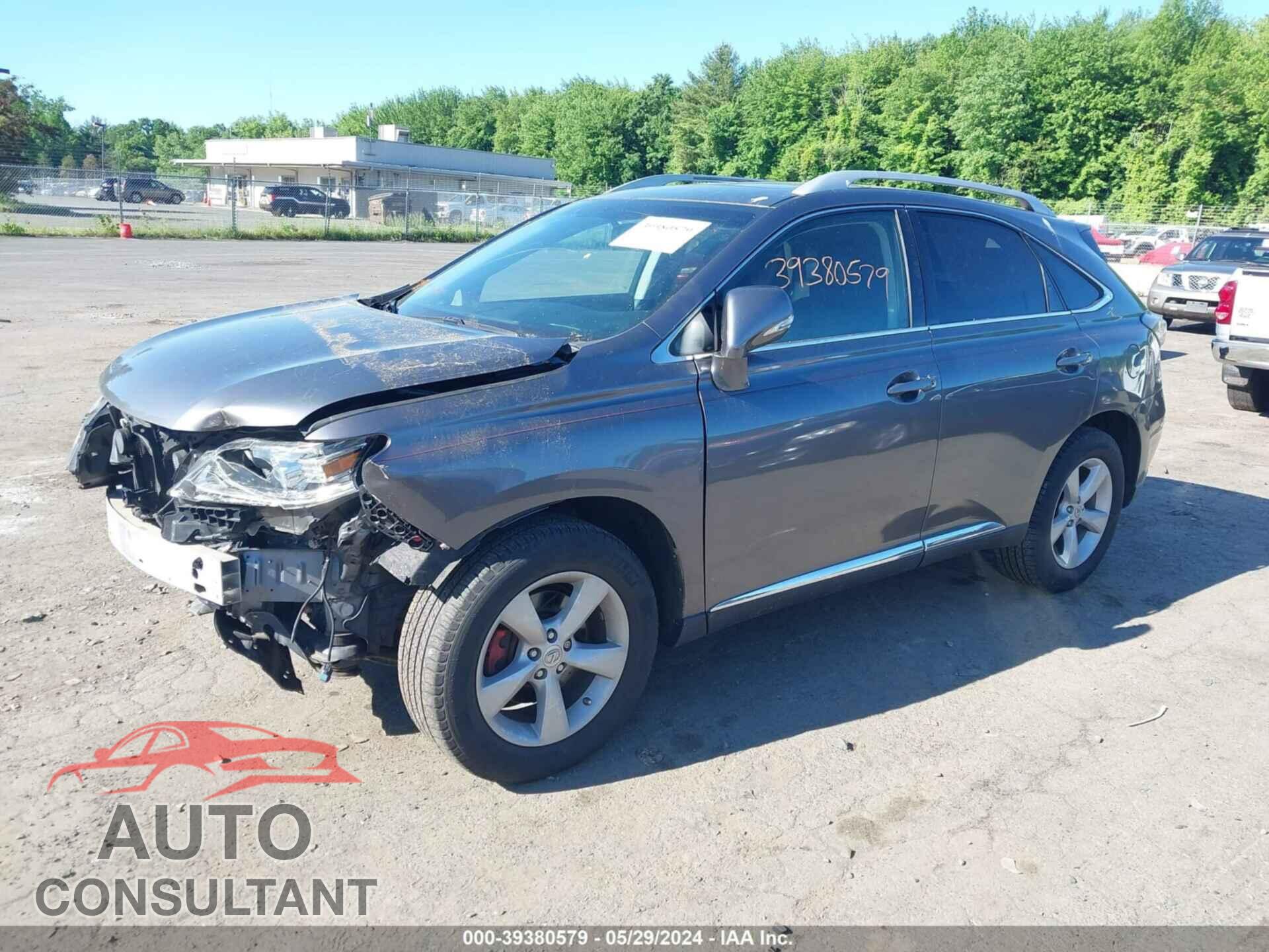 LEXUS RX 350 2013 - 2T2BK1BA2DC217099