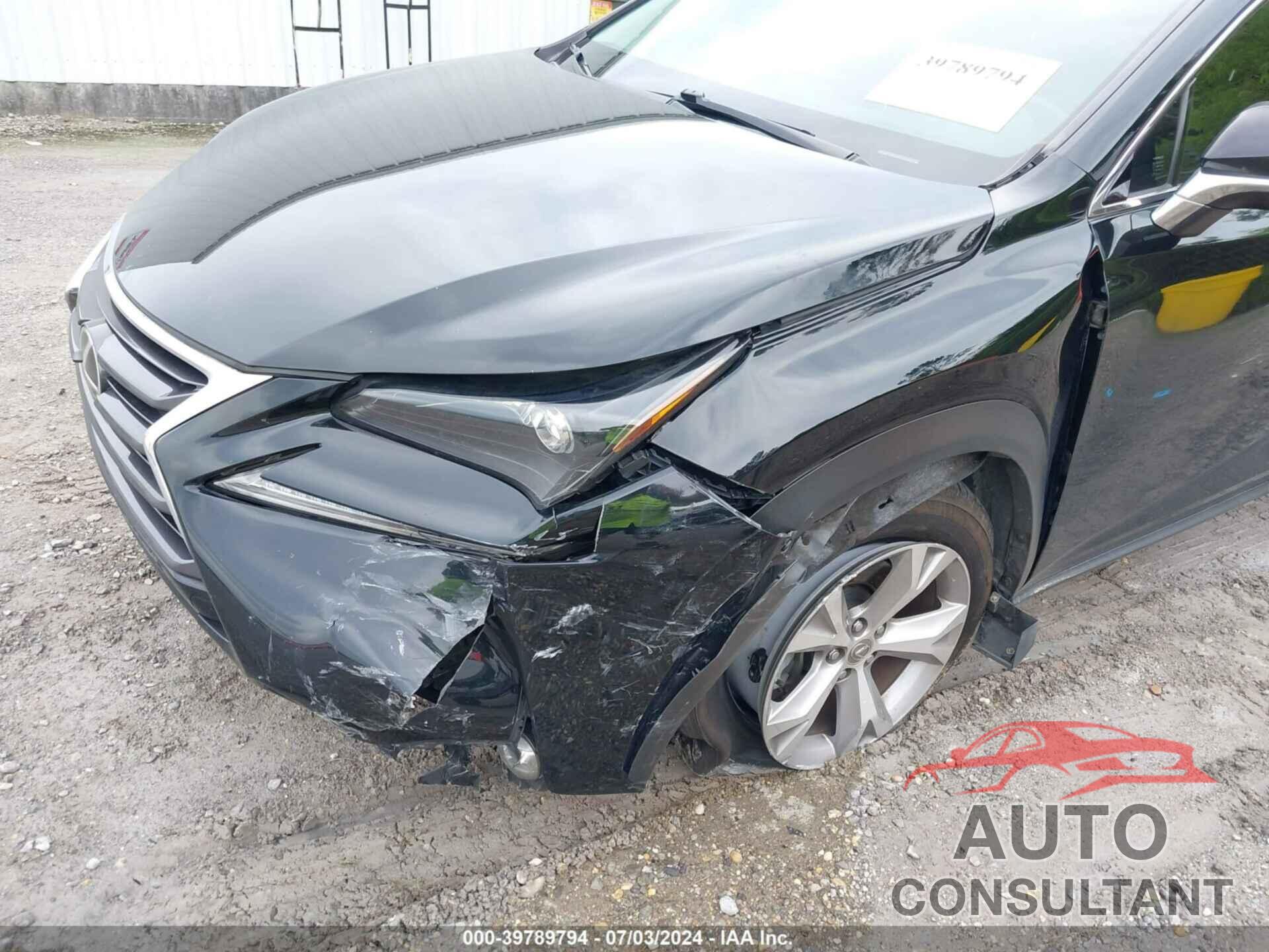 LEXUS NX 200T 2017 - JTJYARBZ9H2083196