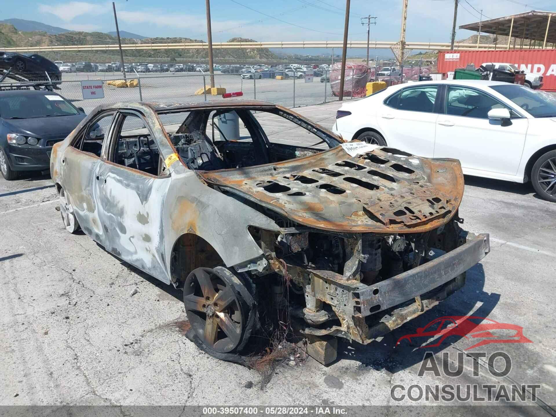 TOYOTA CAMRY 2012 - 4T1BF1FK5CU601631