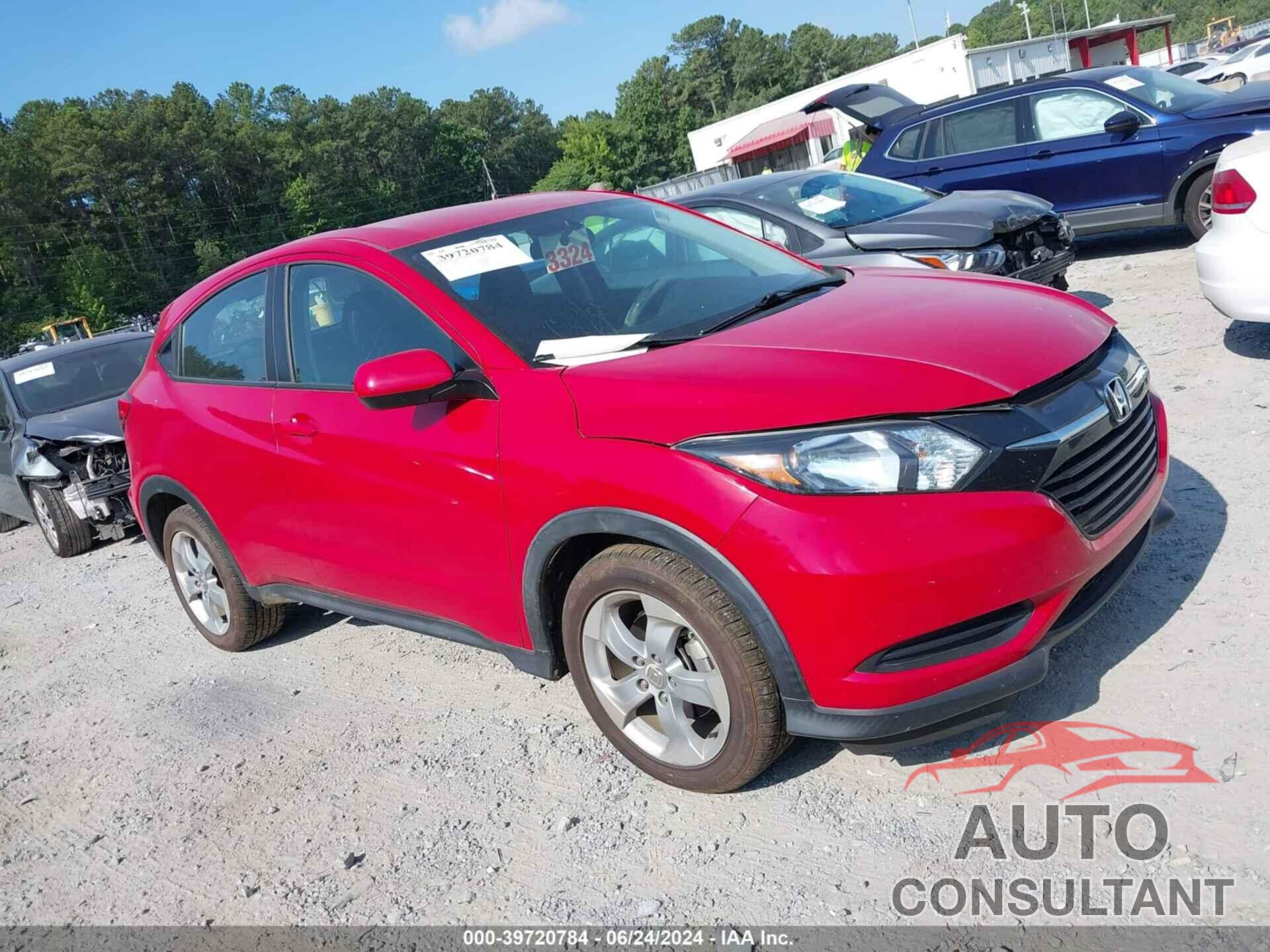 HONDA HR-V 2016 - 3CZRU5H3XGM747839