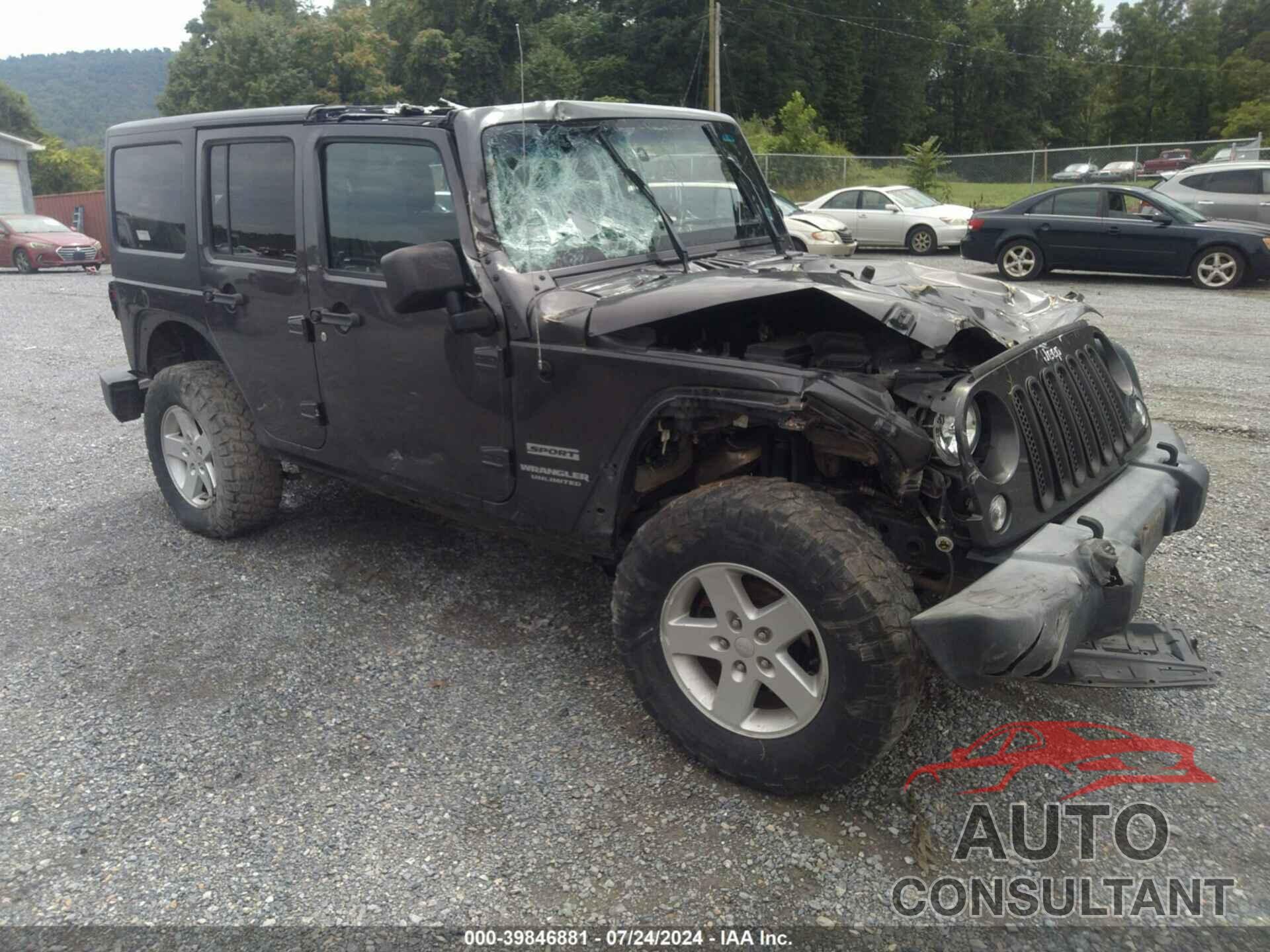 JEEP WRANGLER UNLIMITED 2016 - 1C4BJWDG7GL237352