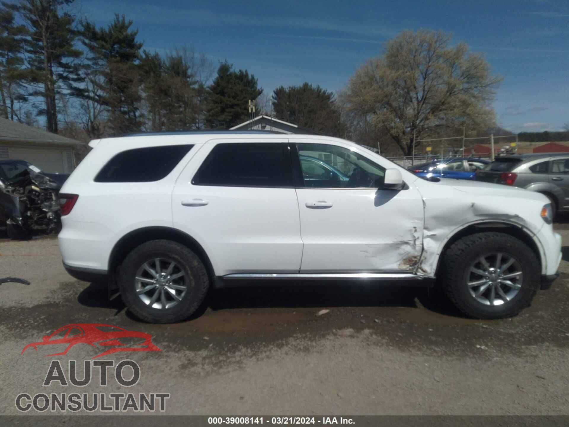 DODGE DURANGO 2017 - 1C4RDJAG7HC881030