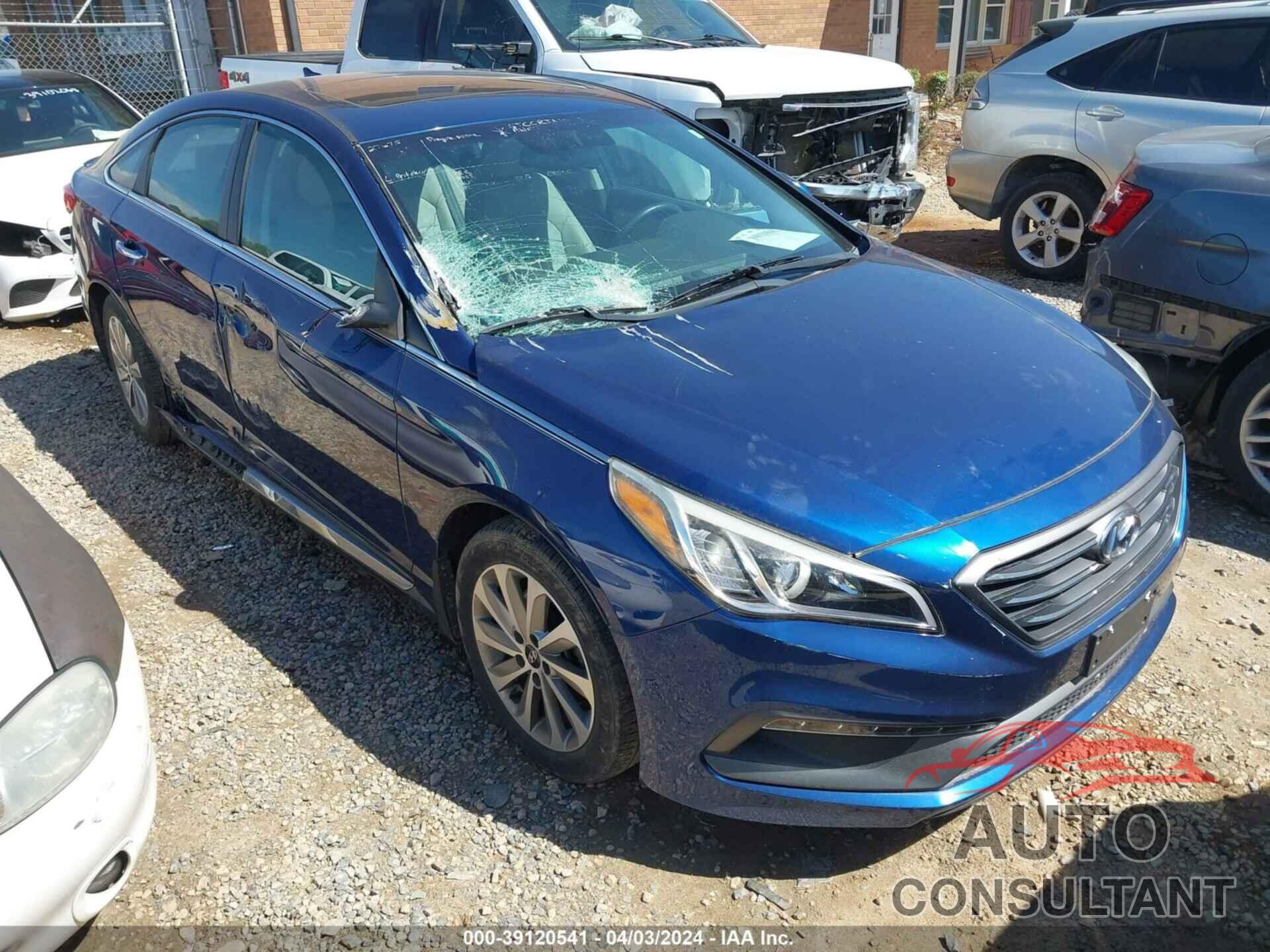 HYUNDAI SONATA 2017 - 5NPE34AF1HH467109