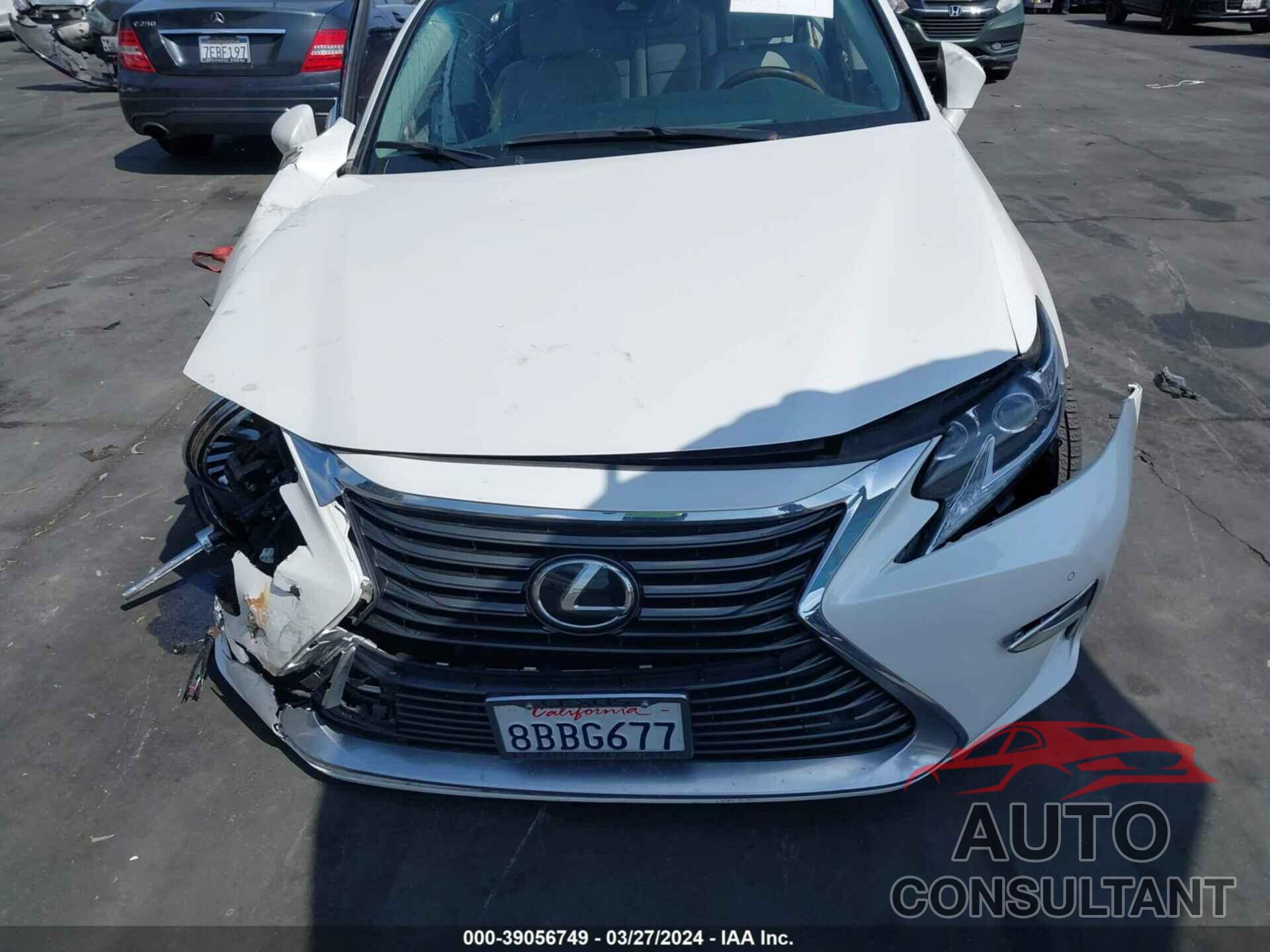 LEXUS ES 2017 - 58ABK1GG7HU058496