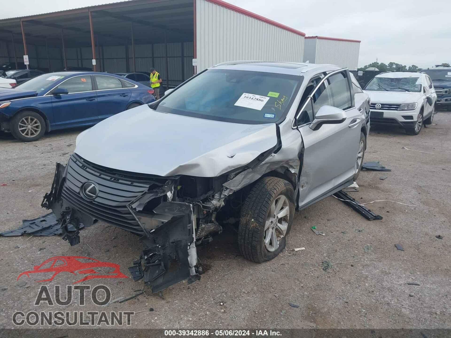 LEXUS RX 2017 - 2T2ZZMCA1HC034499