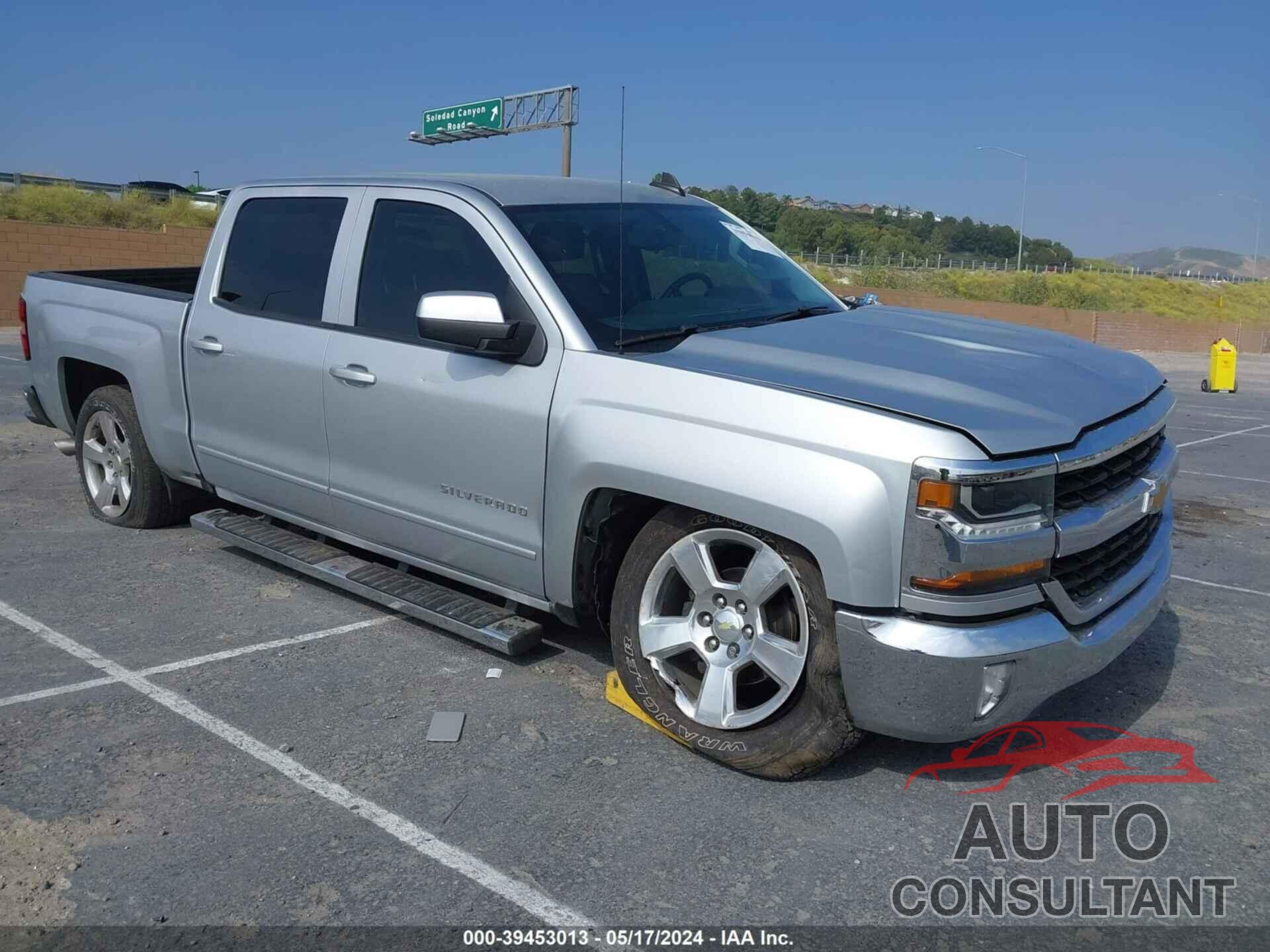 CHEVROLET SILVERADO 1500 2018 - 3GCPCREC6JG129662