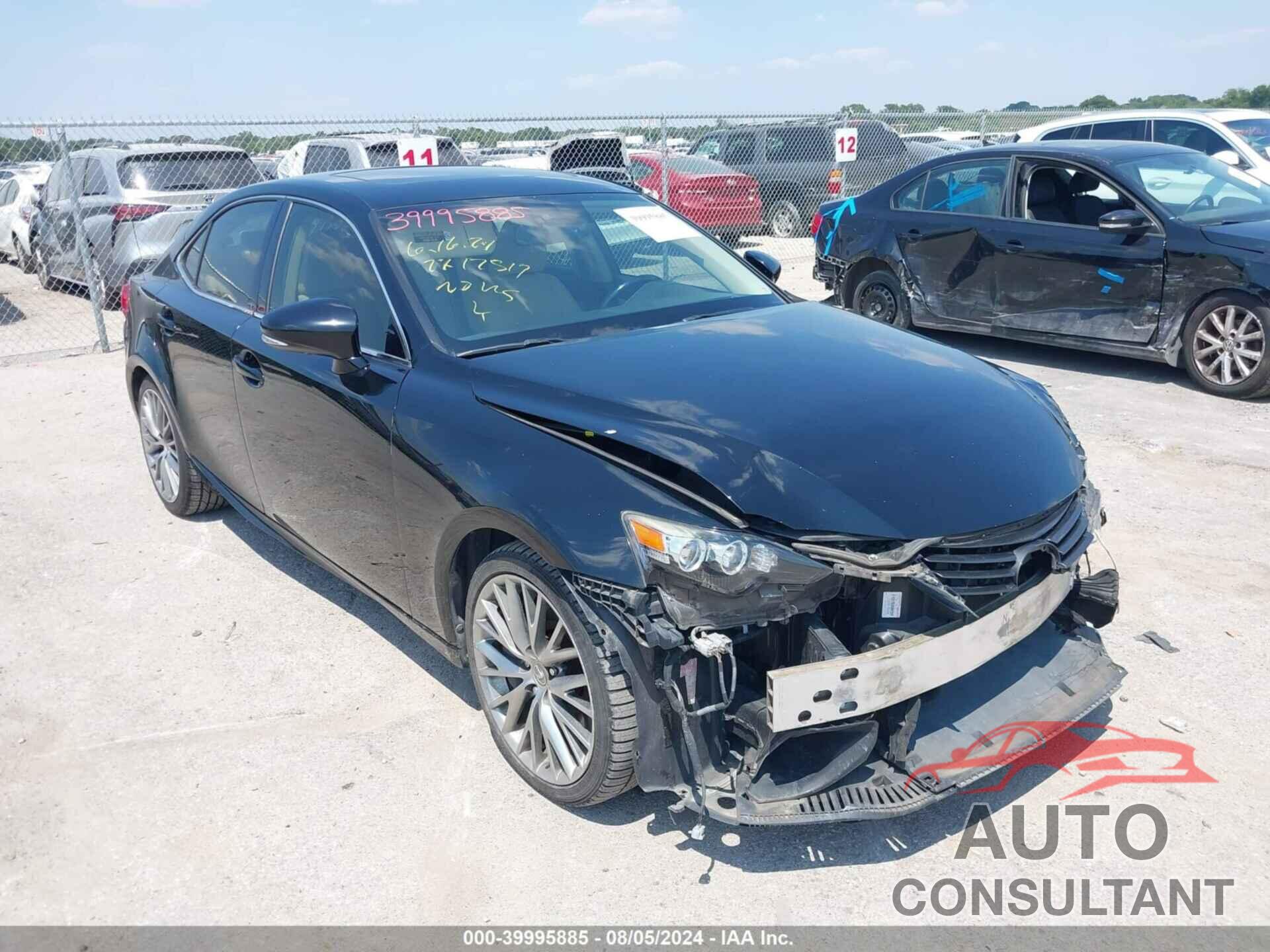 LEXUS IS 200T 2016 - JTHBA1D2XG5017391