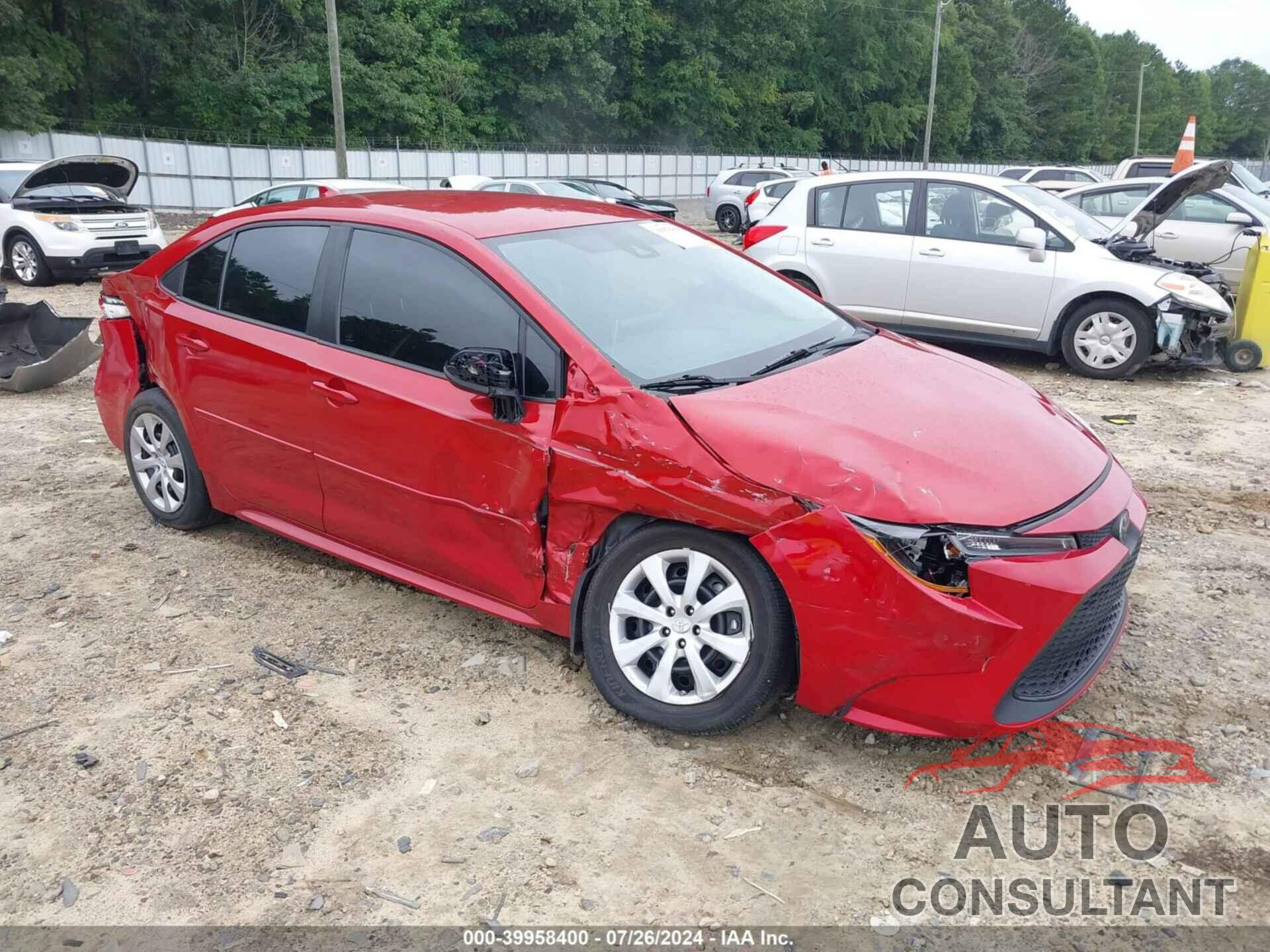 TOYOTA COROLLA 2020 - 5YFEPRAE2LP062445