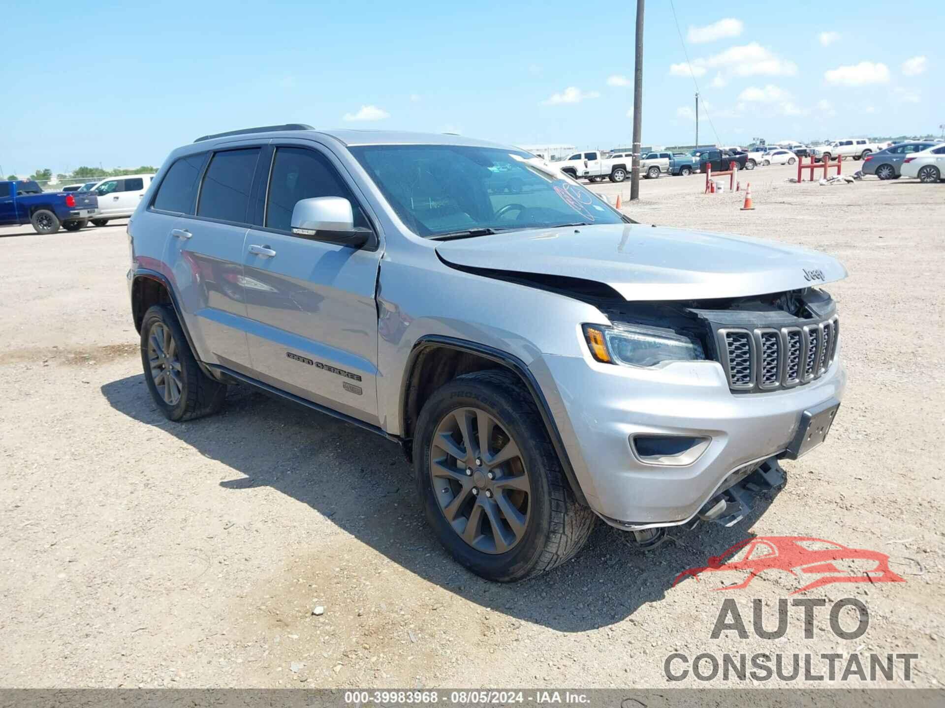 JEEP GRAND CHEROKEE 2016 - 1C4RJEBG2GC436773