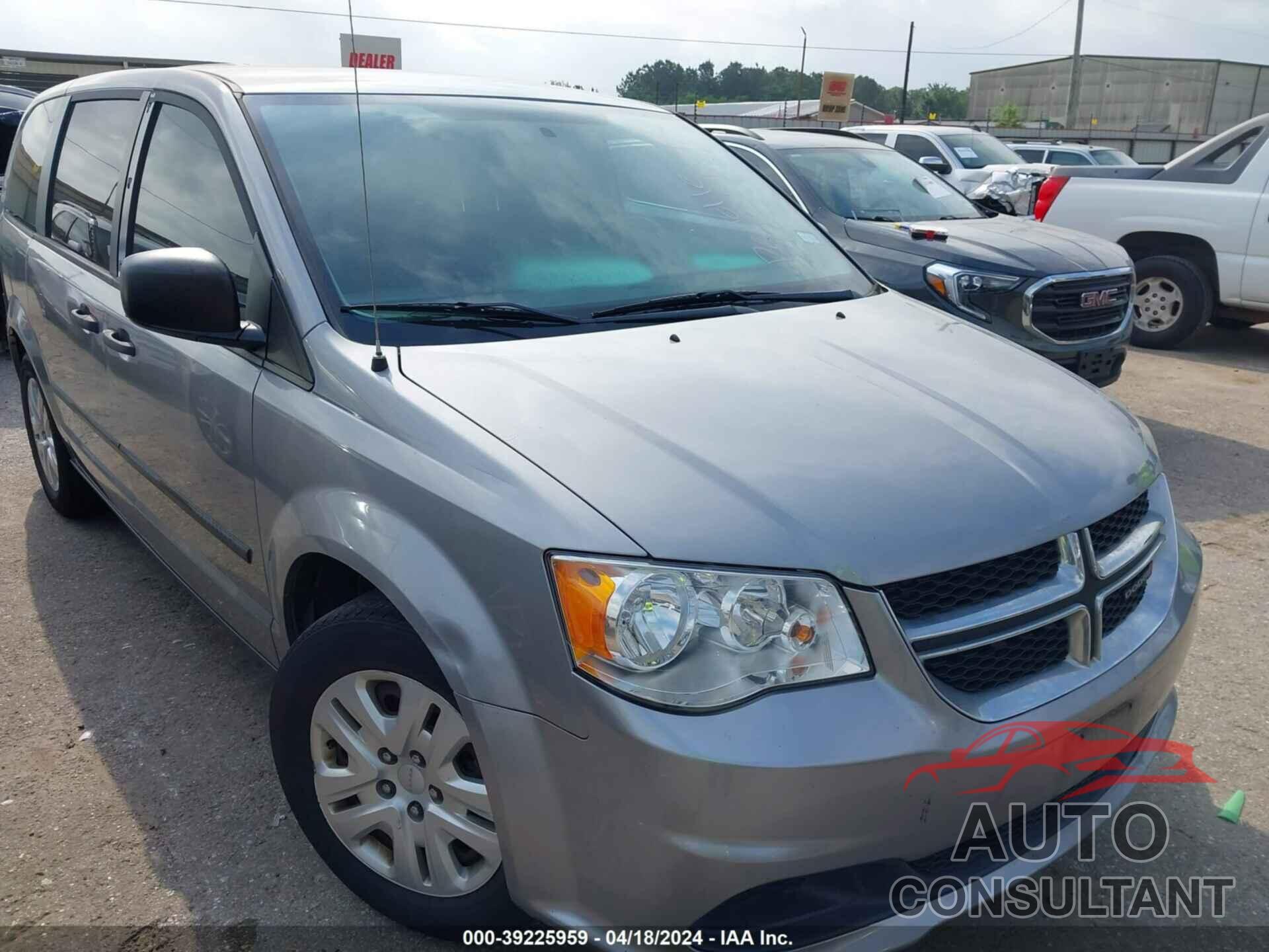 DODGE GRAND CARAVAN 2016 - 2C4RDGBG1GR182483