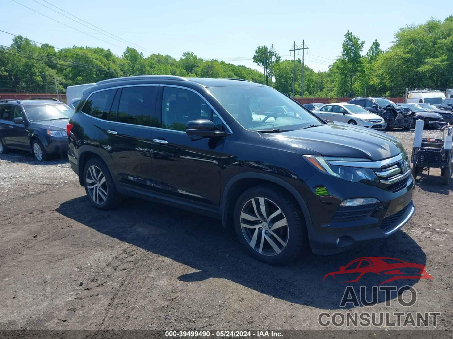 HONDA PILOT 2017 - 5FNYF6H93HB058382