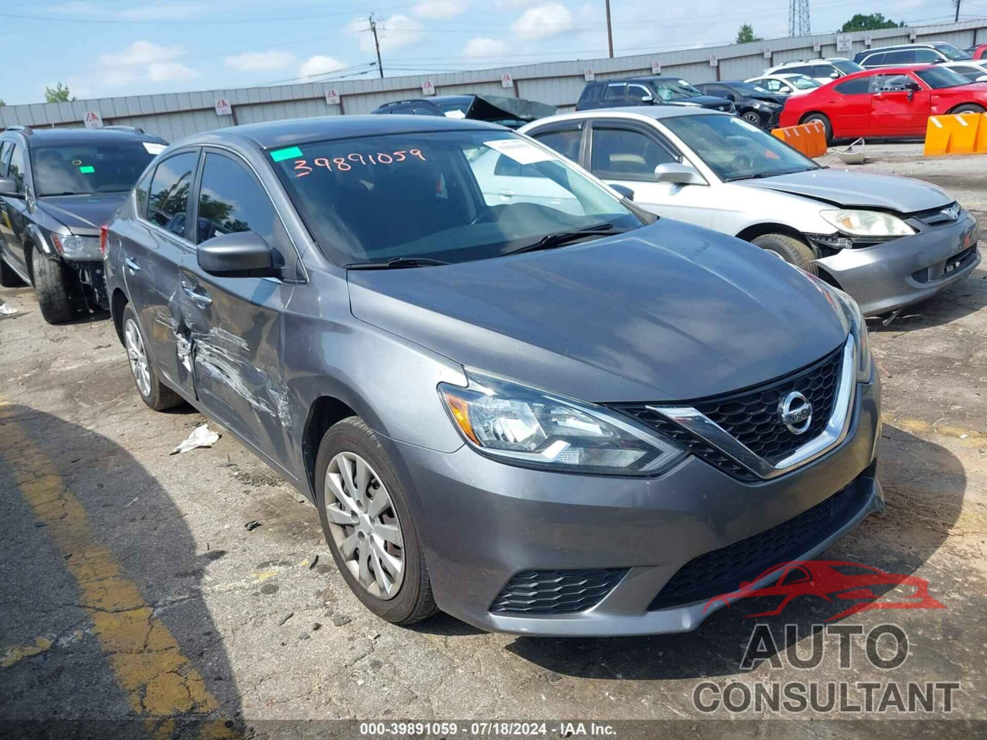 NISSAN SENTRA 2018 - 3N1AB7AP2JY226196