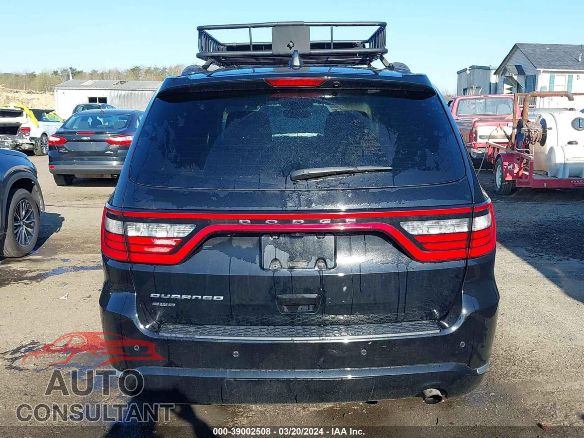 DODGE DURANGO 2017 - 1C4RDJAG7HC960794