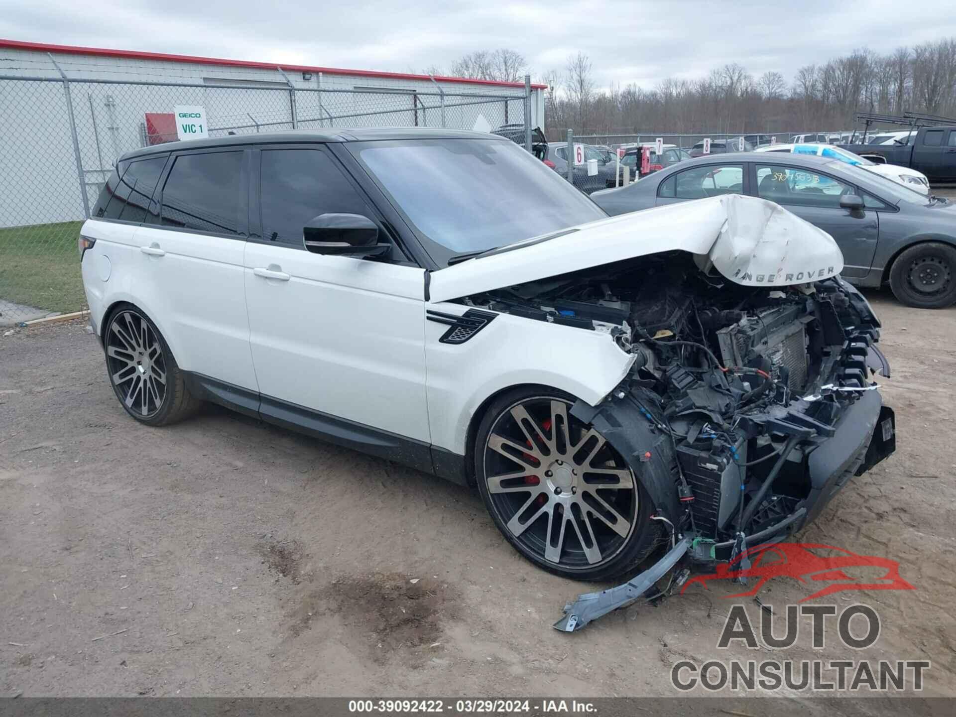 LAND ROVER RANGE ROVER SPORT 2016 - SALWR2EF4GA592007