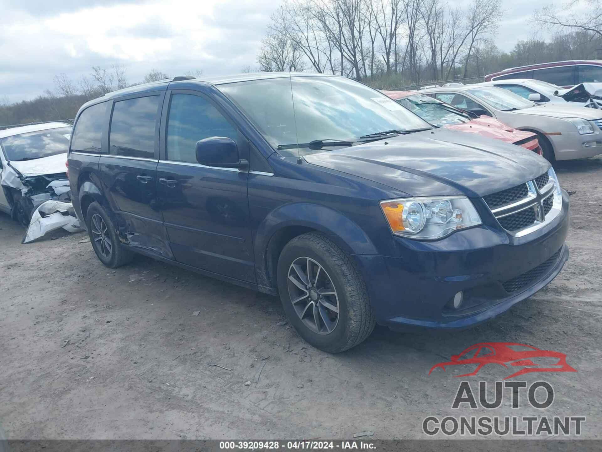 DODGE GRAND CARAVAN 2017 - 2C4RDGCG6HR807475