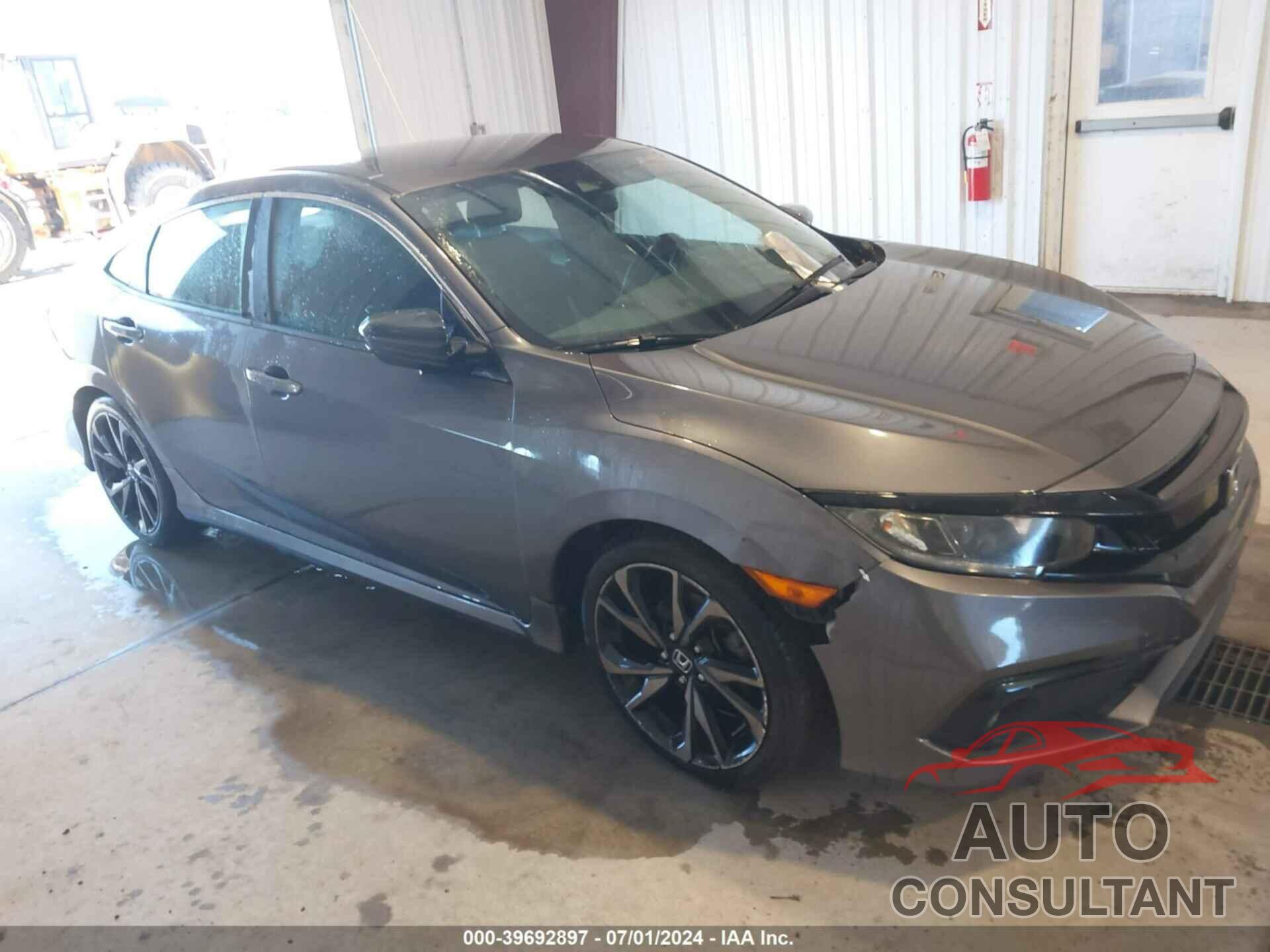 HONDA CIVIC 2019 - 2HGFC2F80KH551460