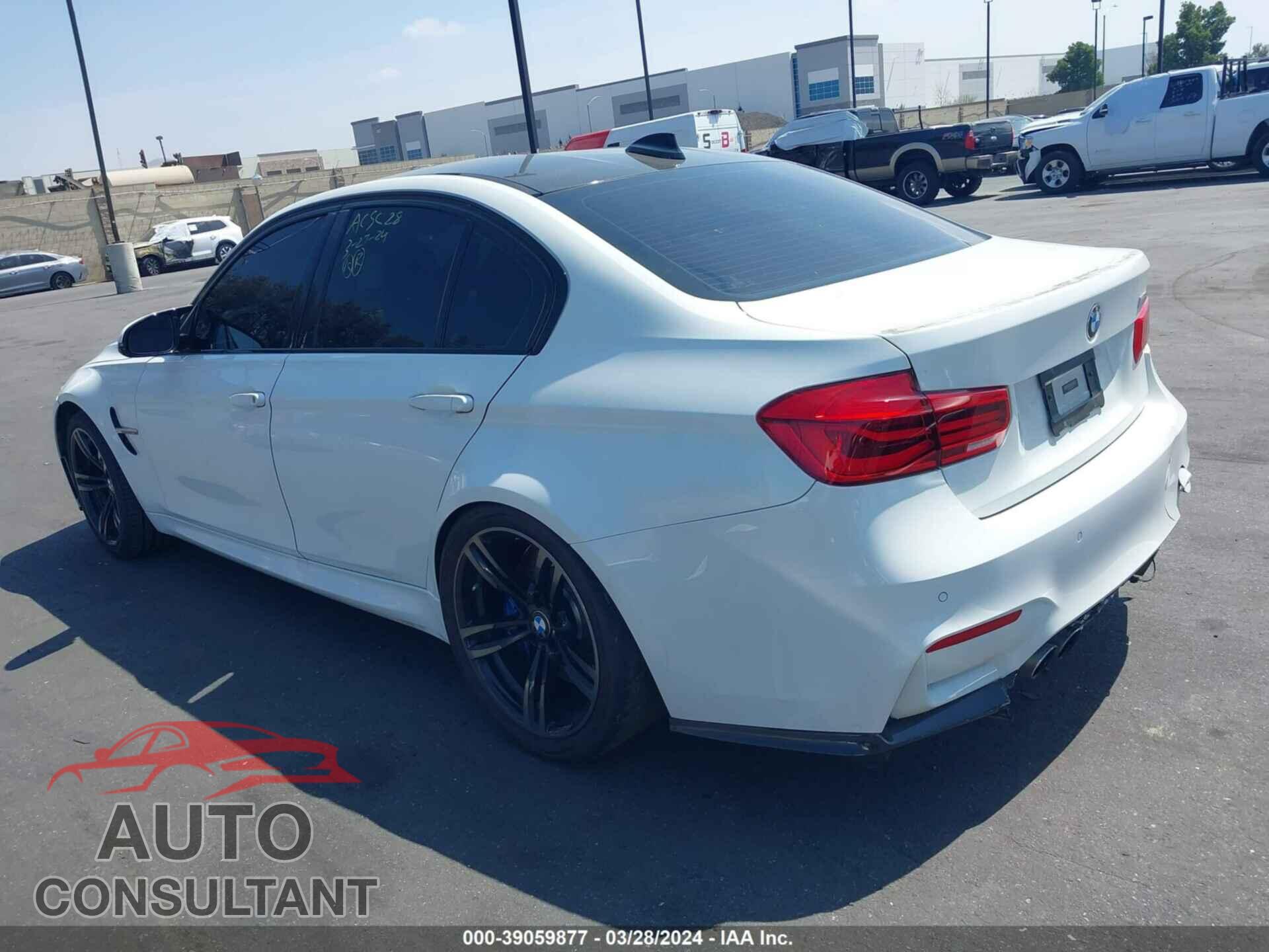 BMW M3 2017 - WBS8M9C33H5G86157